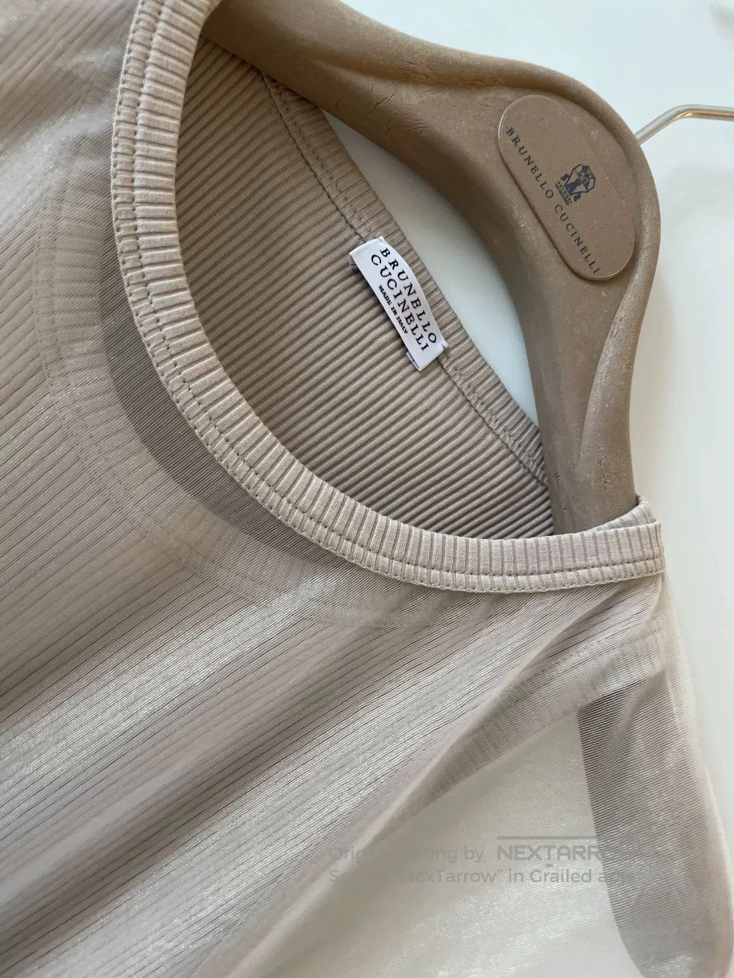 Brunello Cucinelli Brunello Cucinelli Layered Short-Sleeve T-shirt. Size US M / EU 48-50 / 2 - 5 Thumbnail