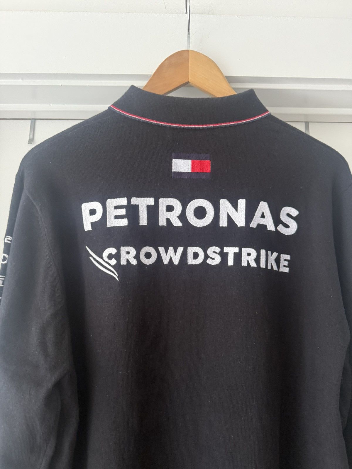 Mercedes-Benz Men's Black Mercedes-AMG Petronas F1 Team 2024 Polo XXL Size US XXL / EU 58 / 5 - 6 Thumbnail