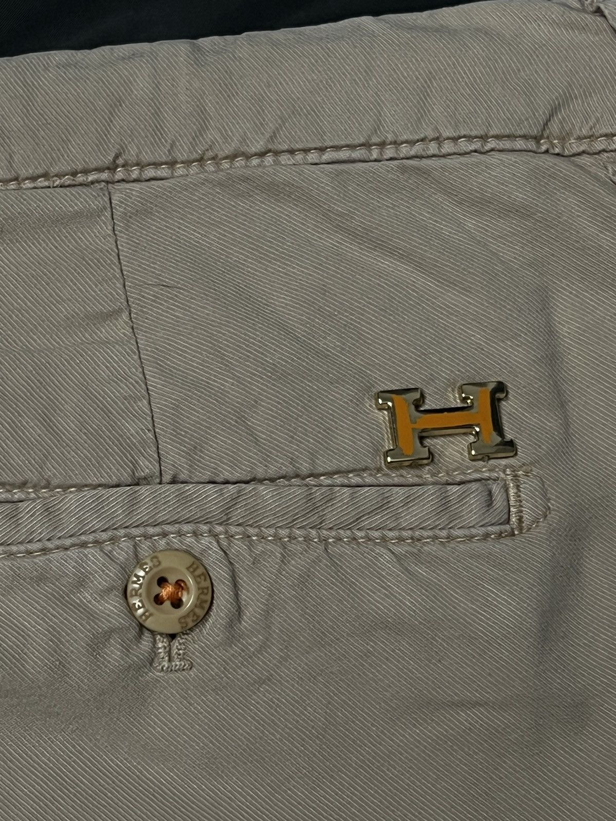 Hermes Hermes chino old money shorts Size US 38 / EU 54 - 8 Thumbnail