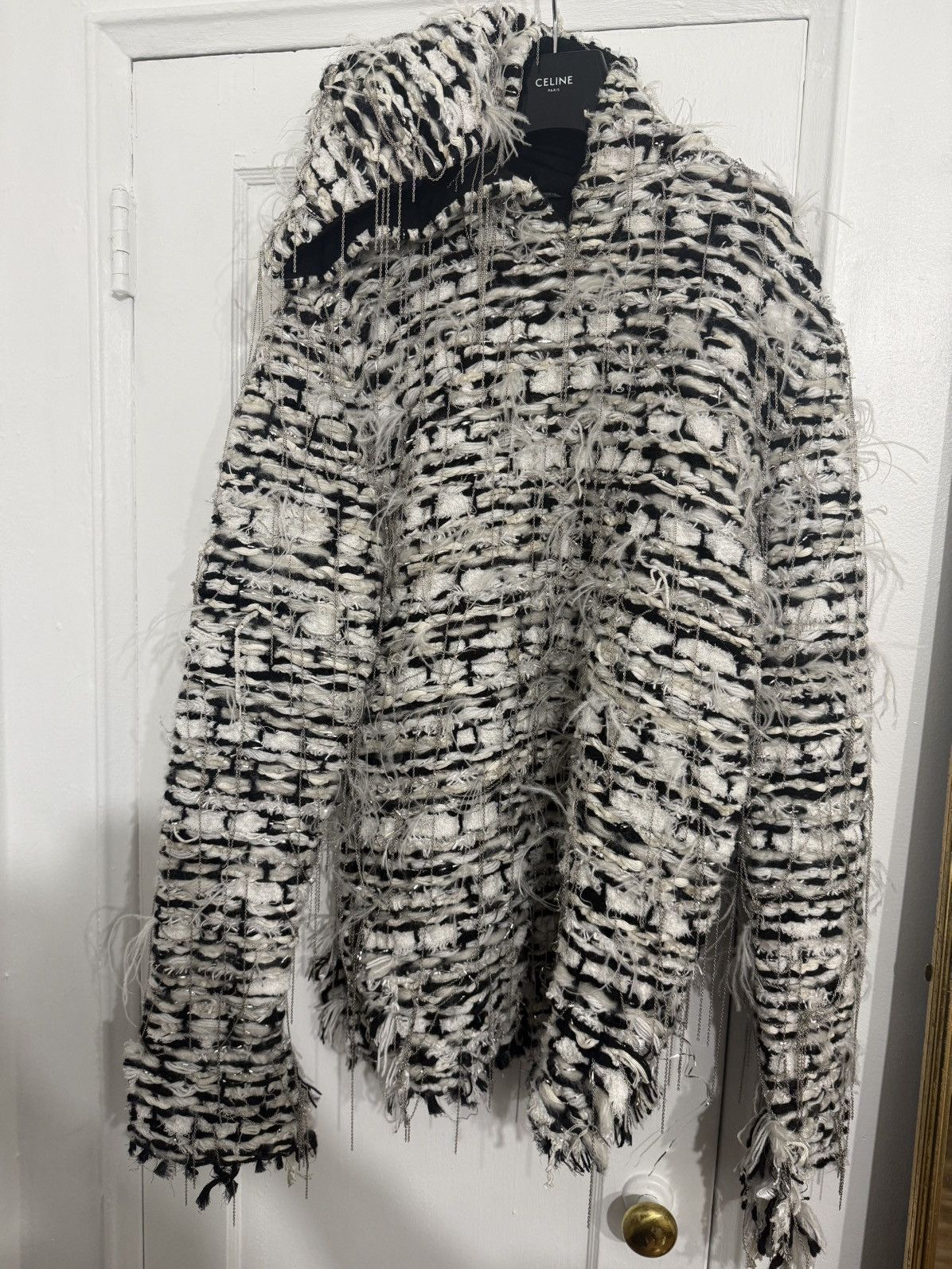 Balmain F/W19 Couture 1/1 Hoodie *HOLY GRAIL* Size US M / EU 48-50 / 2 - 1 Thumbnail