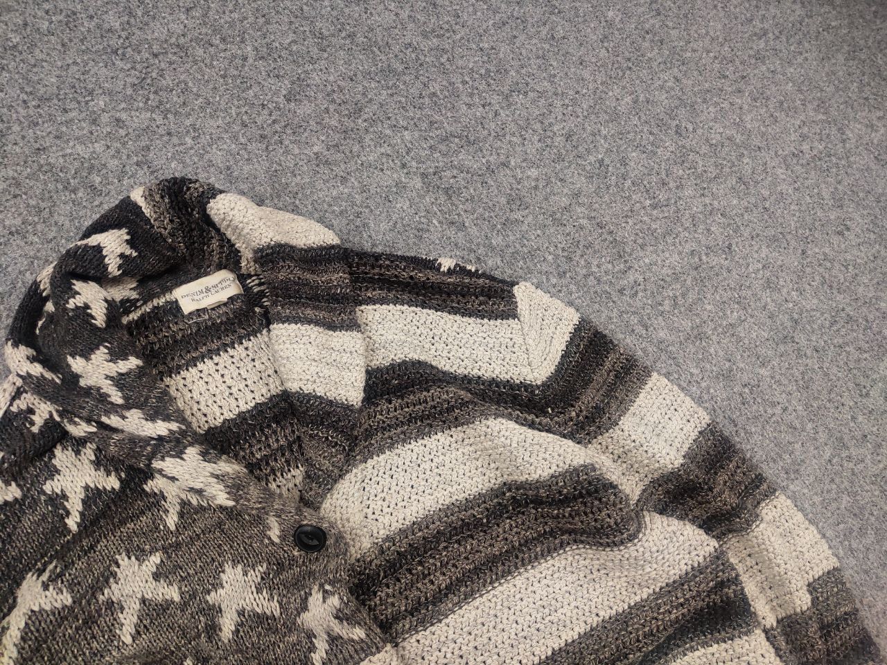 Polo Ralph Lauren Vintage Archive Ralph Lauren Supply Knit USA Flag Cardigan Size US S / EU 44-46 / 1 - 5 Thumbnail