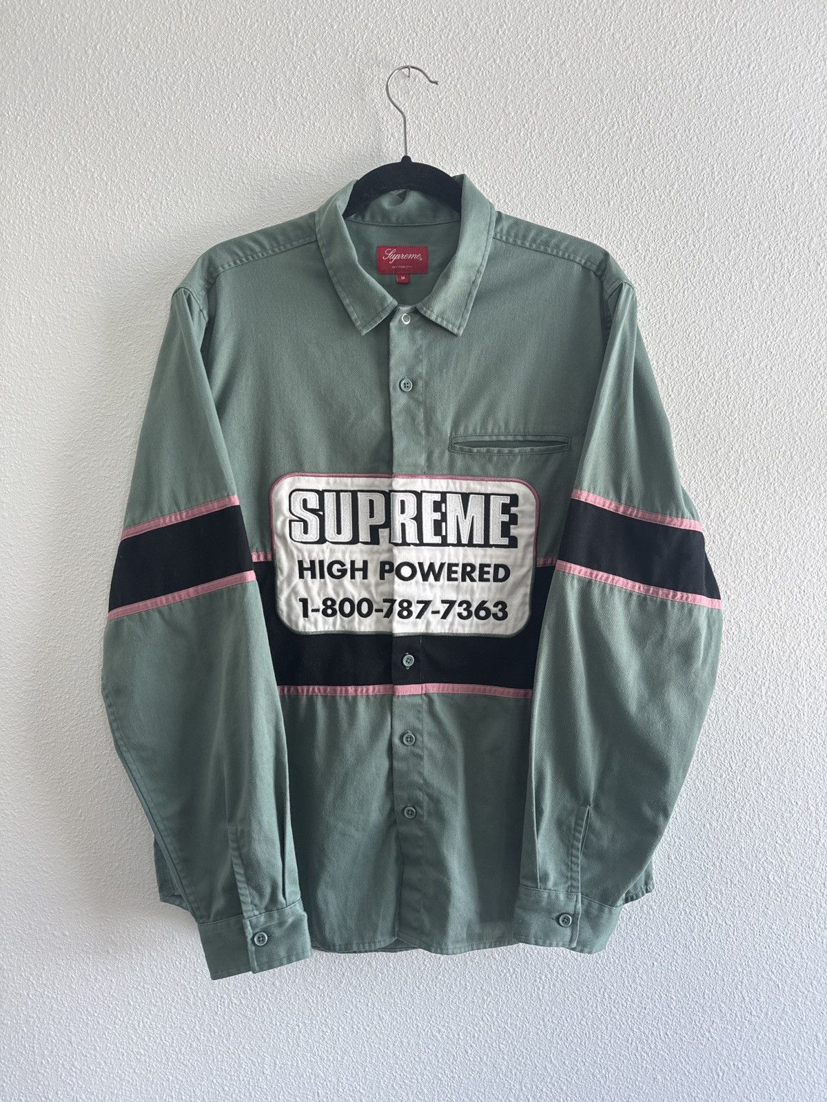 トップス Supreme work shirts XL Supreme Honda Fox Racing Work Shirt (FW19) - $148