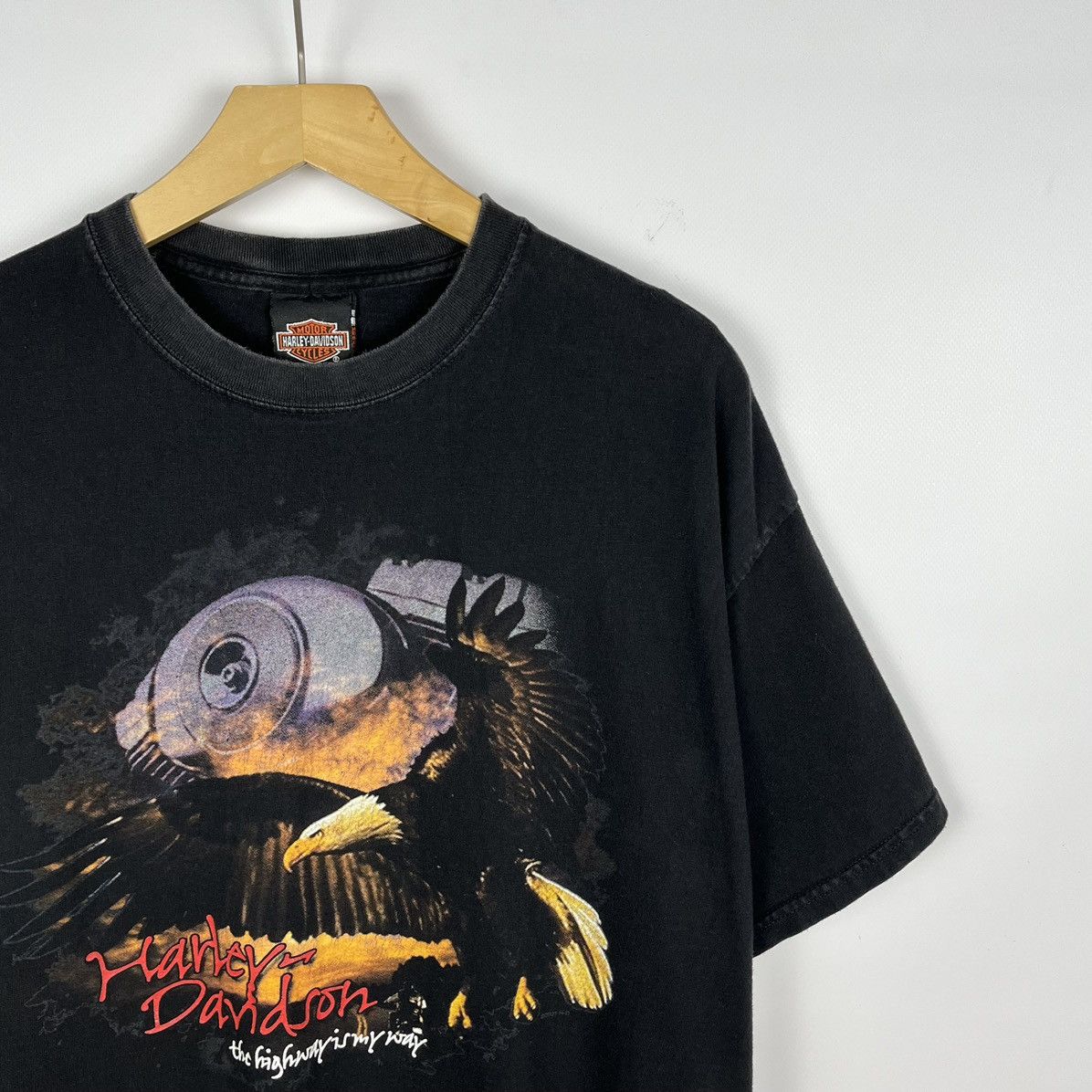 Harley Davidson Vintage Harley Davidson Wisconsin Eagle tee 2001 Size US XL / EU 56 / 4 - 2 Thumbnail