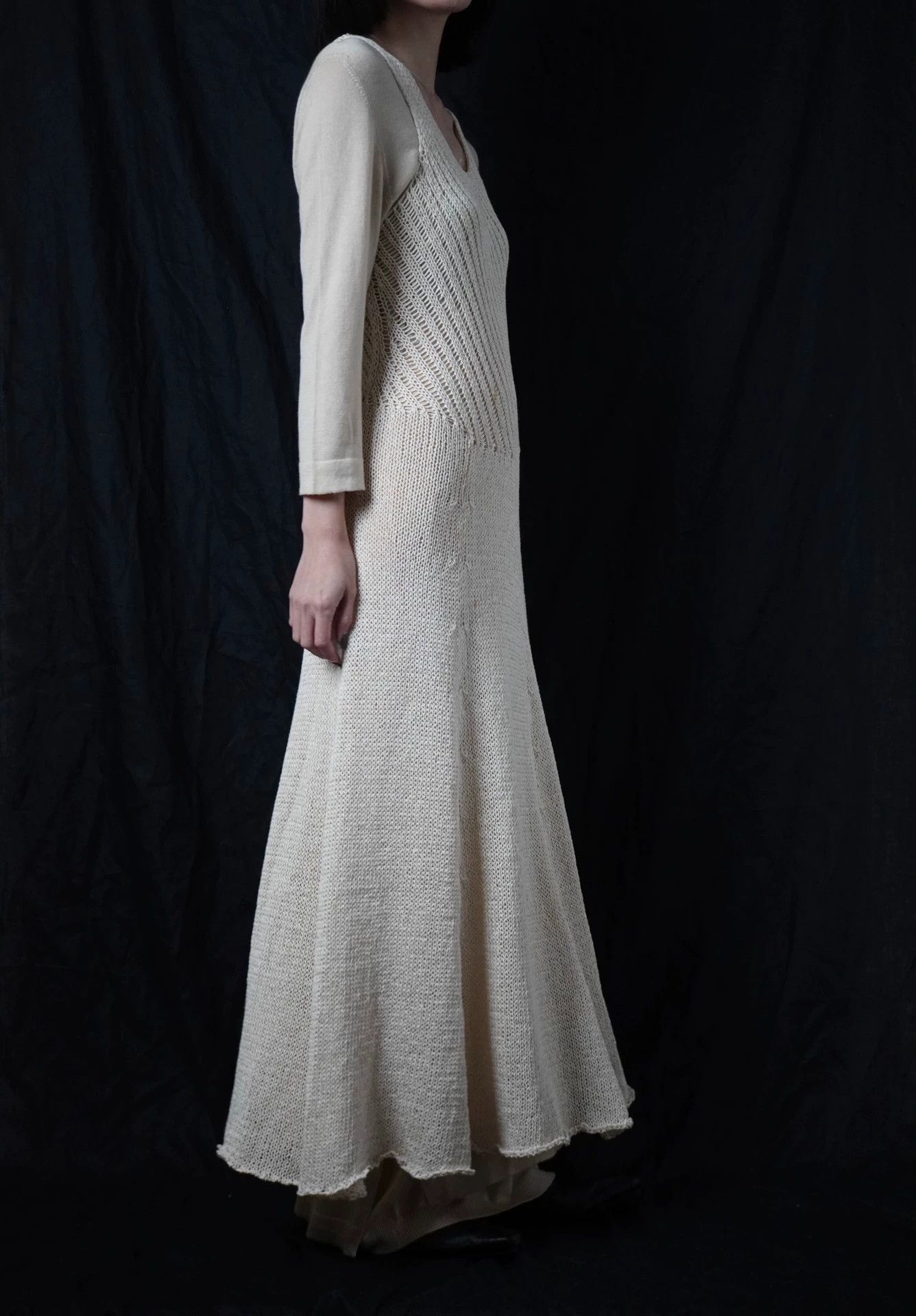 Yohji Yamamoto Yohji Yamamoto Y'S 1991ss Cotton Knit Vest Dress M Size M / US 6-8 / IT 42-44 - 7 Thumbnail