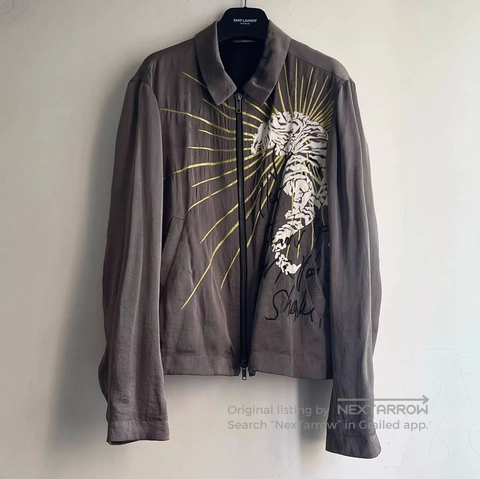 Haider Ackermann haider ackermann silk embroidered jacket size L. Size L / US 10 / IT 46 - 2 Thumbnail