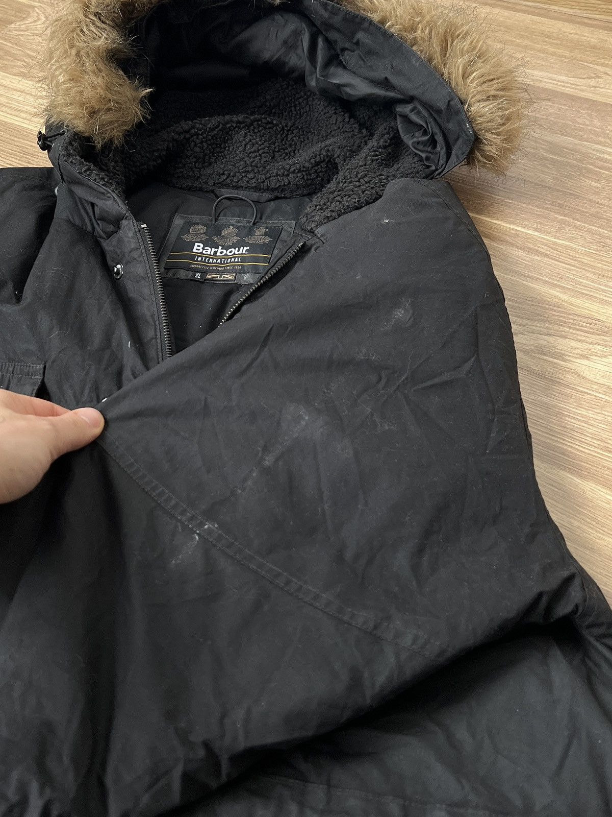 Barbour Barbour International Hailwood Down Jacket Wax England XL Size US XL / EU 56 / 4 - 7 Thumbnail