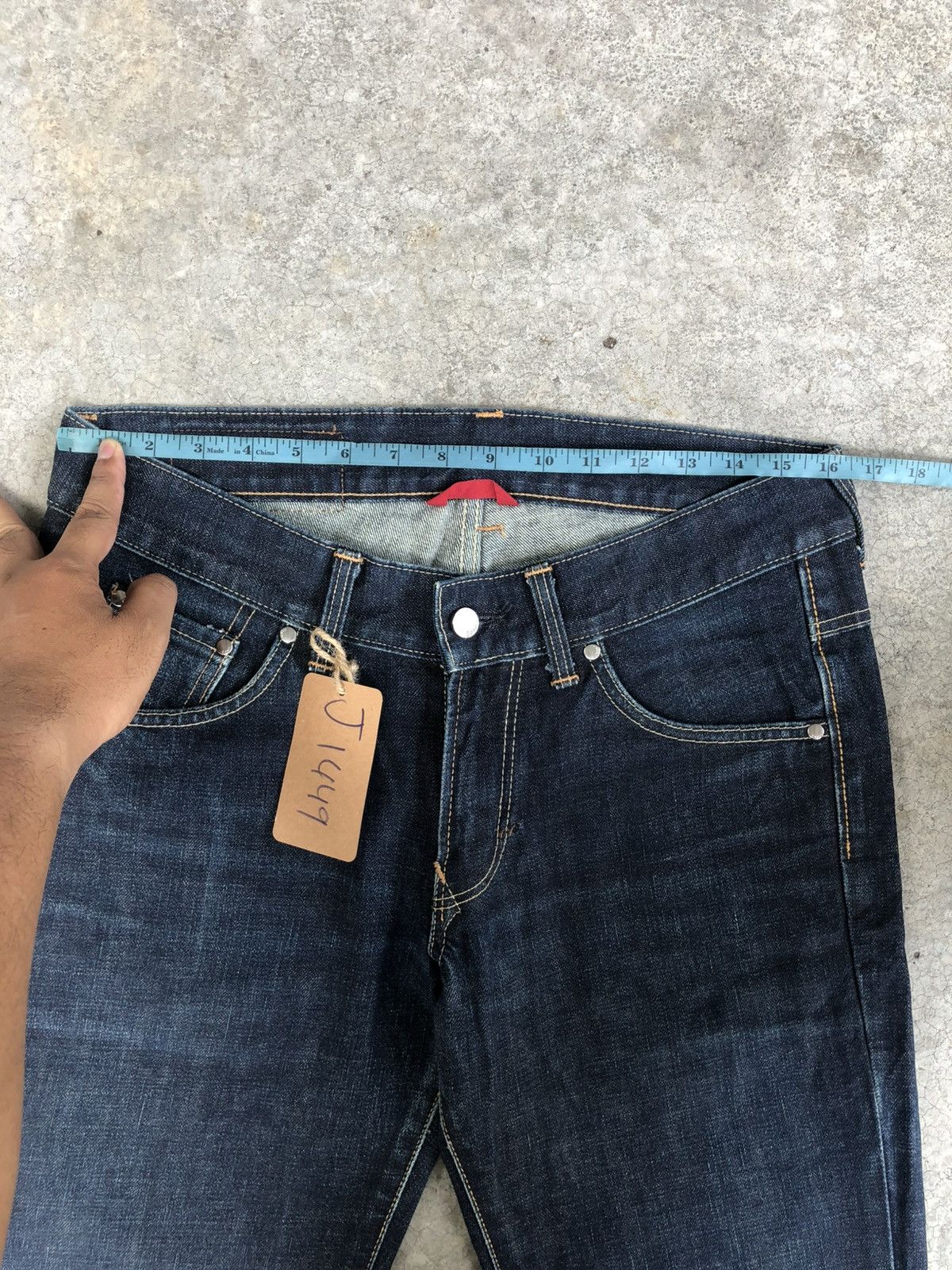 If Six Was Nine Japanese Edwin Flared Jeans Distressed Jeans Size US 32 / EU 48 - 21 Thumbnail