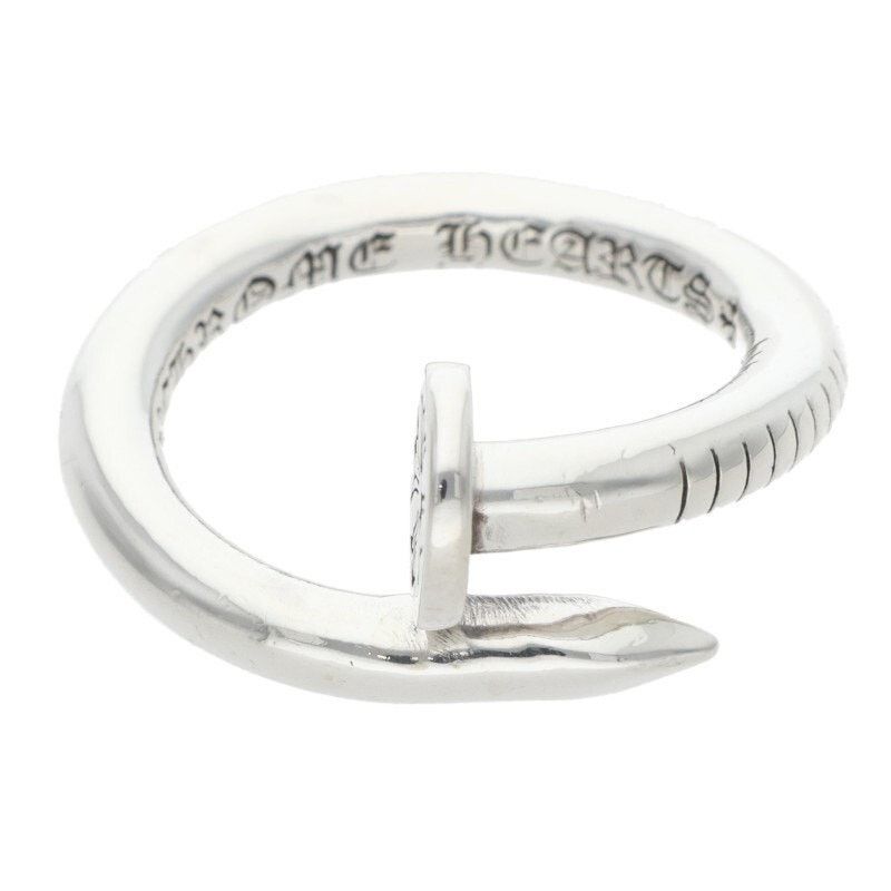 Chrome Hearts Chrome Hearts No. 11 Nail Flat Silver Ring Size ONE SIZE - 1 Thumbnail
