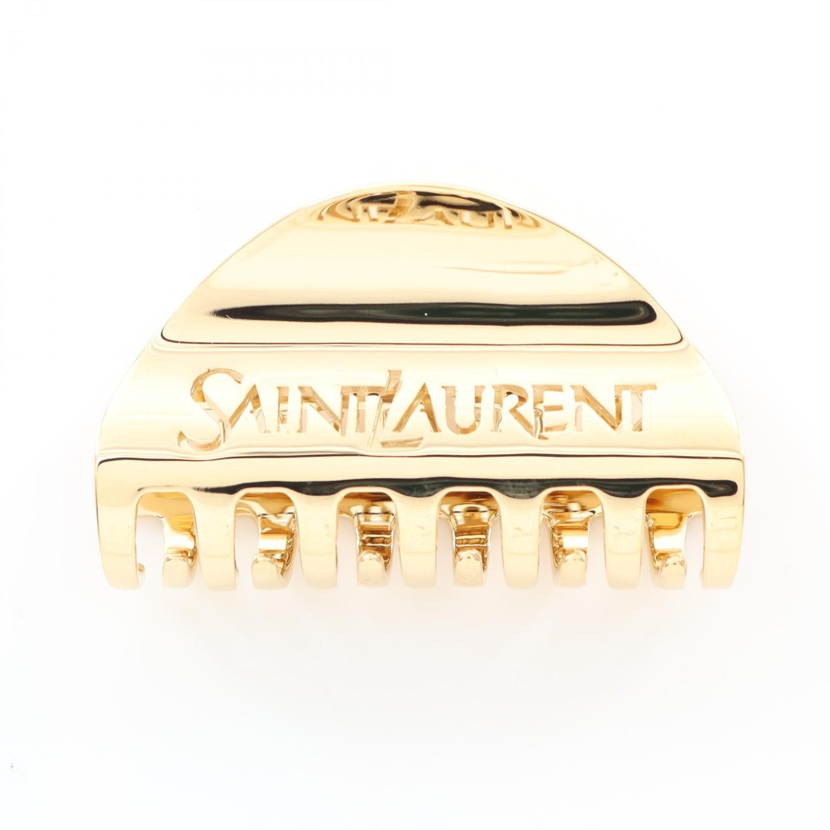 Yves Saint Laurent Hair Clip Gp Gold