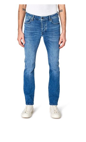 NEUW Denim Iggy Tapered Leg Skinny Jeans (Artful) Size US 34 / EU 50 - 1 Preview