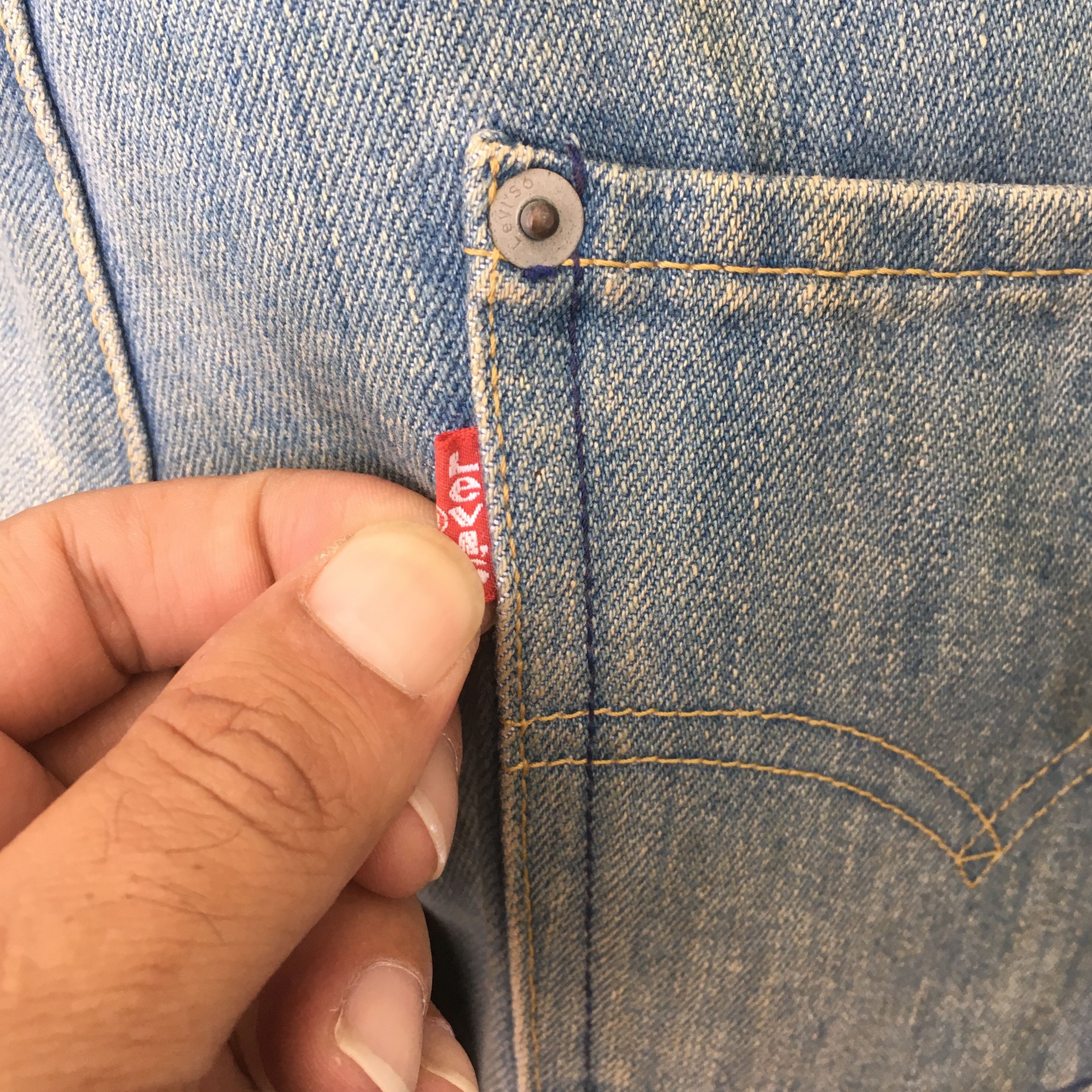 Levi's Size 28x30.5 Vintage Y2K Levis Engineered Dirty Jeans S1482 Size US 28 / EU 44 - 11 Thumbnail