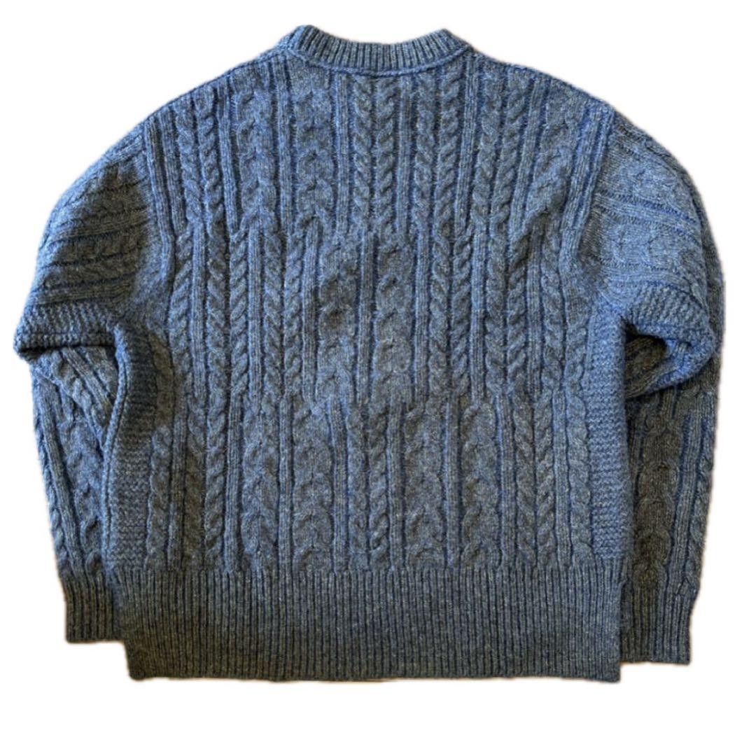 Acne Studios Wool Cable Knit Sweater Size US M / EU 48-50 / 2 - 2 Thumbnail