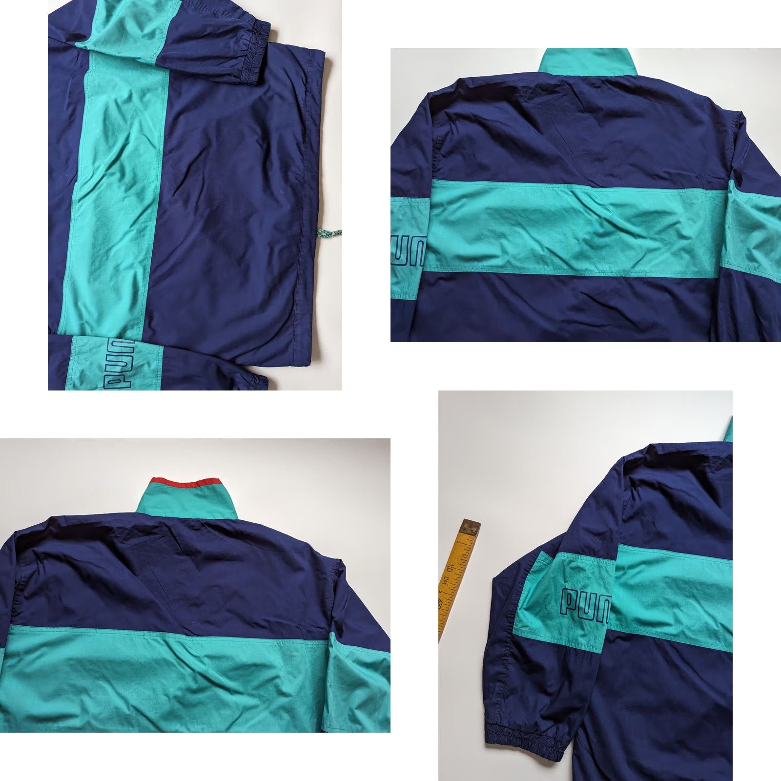 Puma VINTAGE PUMA FORMAKTIV JACKET Anorak Size M Blue Mens Hoodie? Size US M / EU 48-50 / 2 - 9 Thumbnail