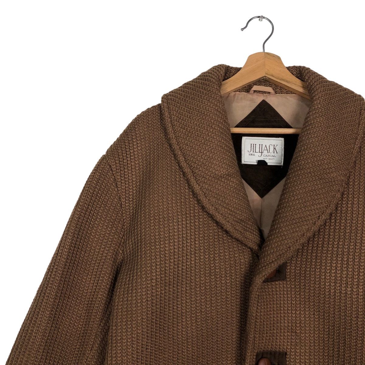 Japanese Brand Vintage Cardigan Jacket Double Collar JillJack Issey Miyake Size US L / EU 52-54 / 3 - 6 Thumbnail