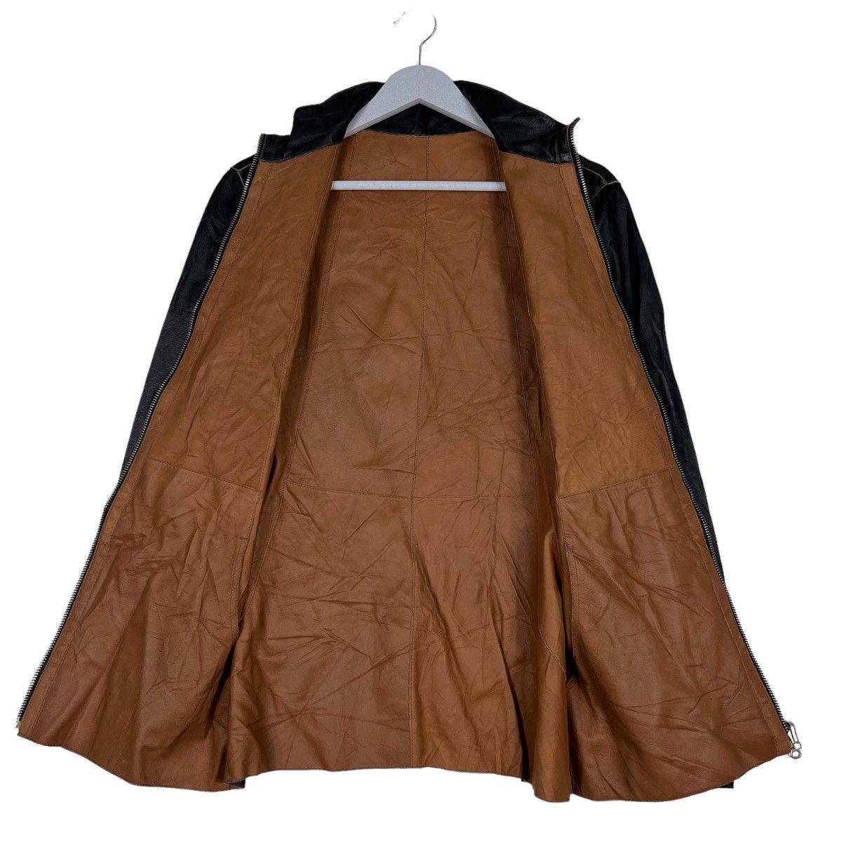 Japanese Brand 🔥 REVERSIBLE LEATHER JACKET Size US M / EU 48-50 / 2 - 11 Thumbnail