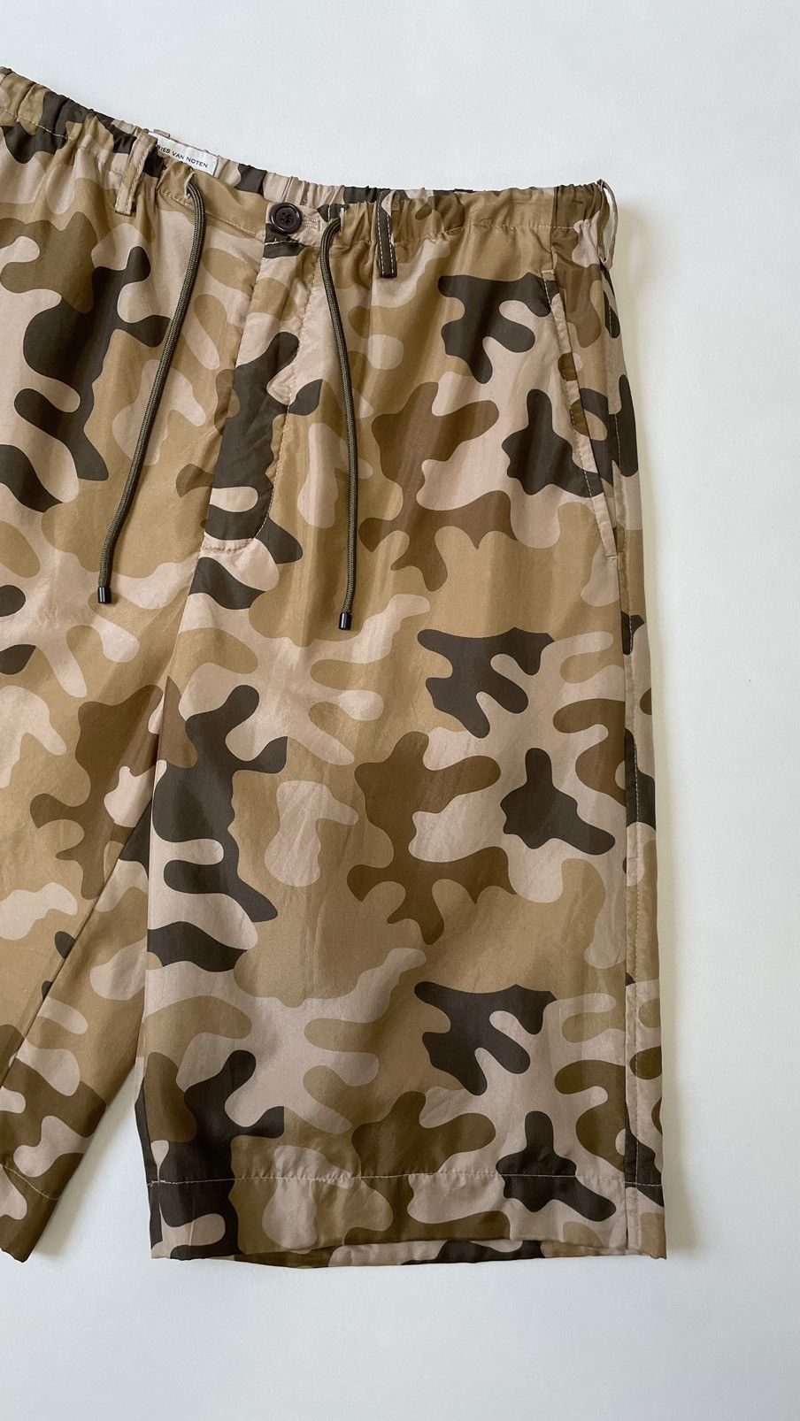 Dries Van Noten Desert Camo Boxy Utility Shorts Size US 32 / EU 48 - 5 Thumbnail