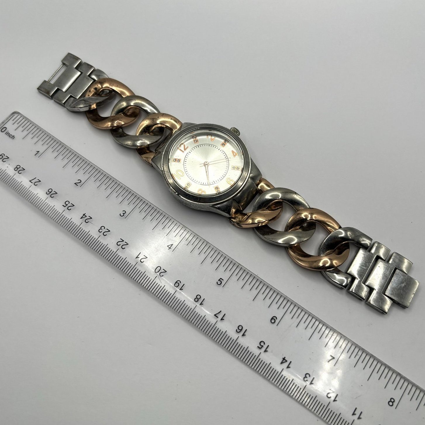 Other Y2K Gold & Silver Watch Size ONE SIZE - 3 Thumbnail