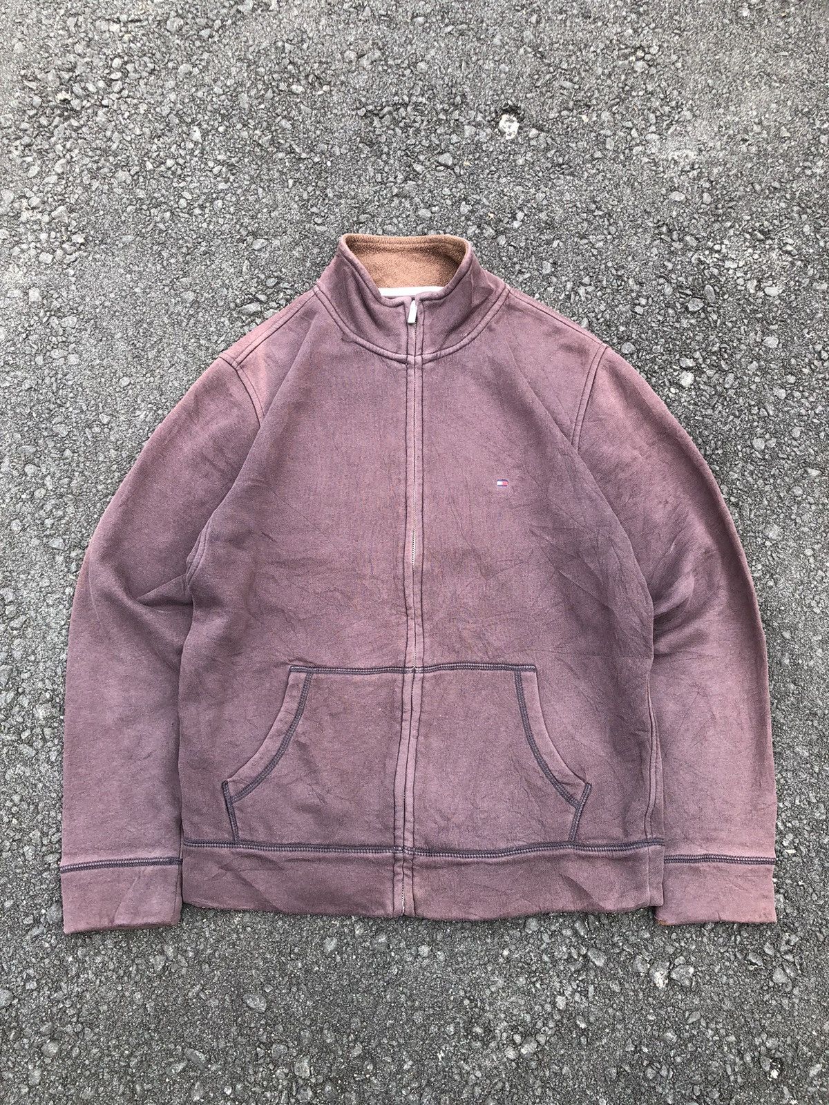Tommy Hilfiger Vintage Beauty Faded Tommy Hilfiger Fullzipper Fleece Jacket Size US L / EU 52-54 / 3 - 1 Thumbnail