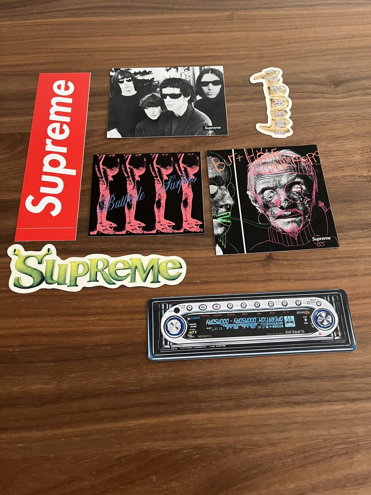 Supreme Supreme stickers pack 6 Size ONE SIZE - 1 Thumbnail