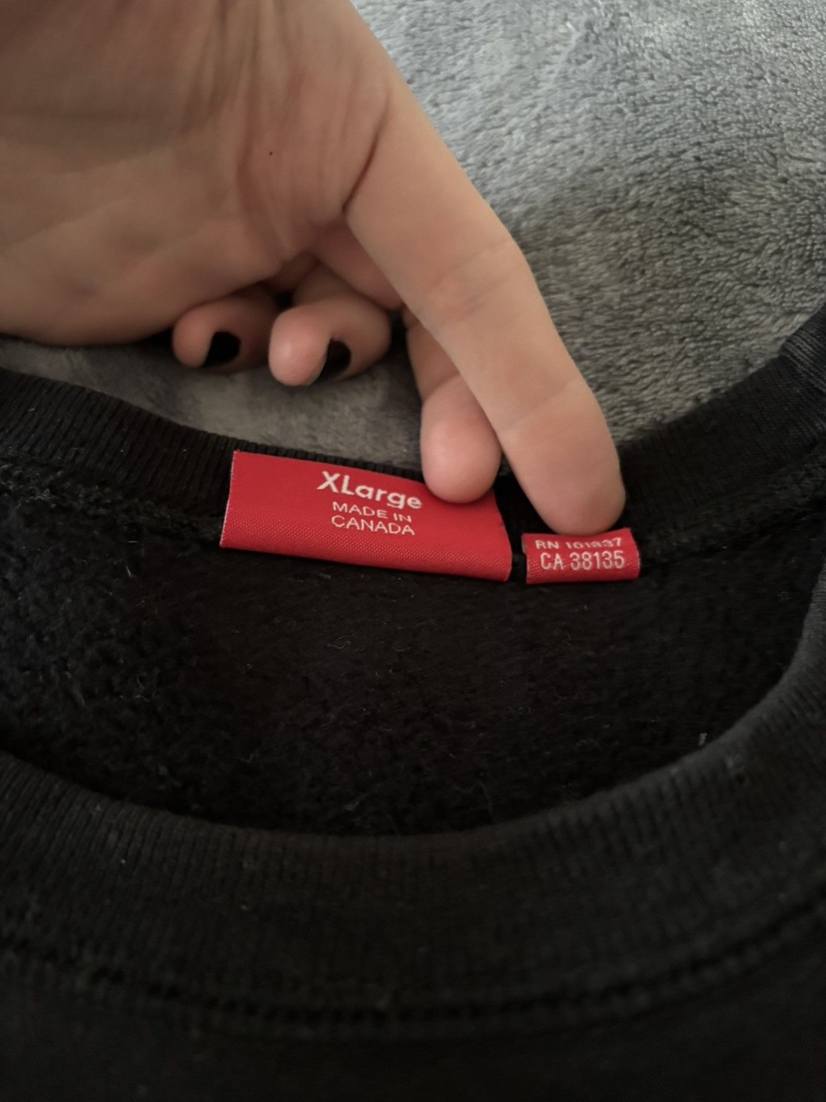 Supreme Supreme Box Logo Crewneck (FW18) Size US XL / EU 56 / 4 - 3 Thumbnail