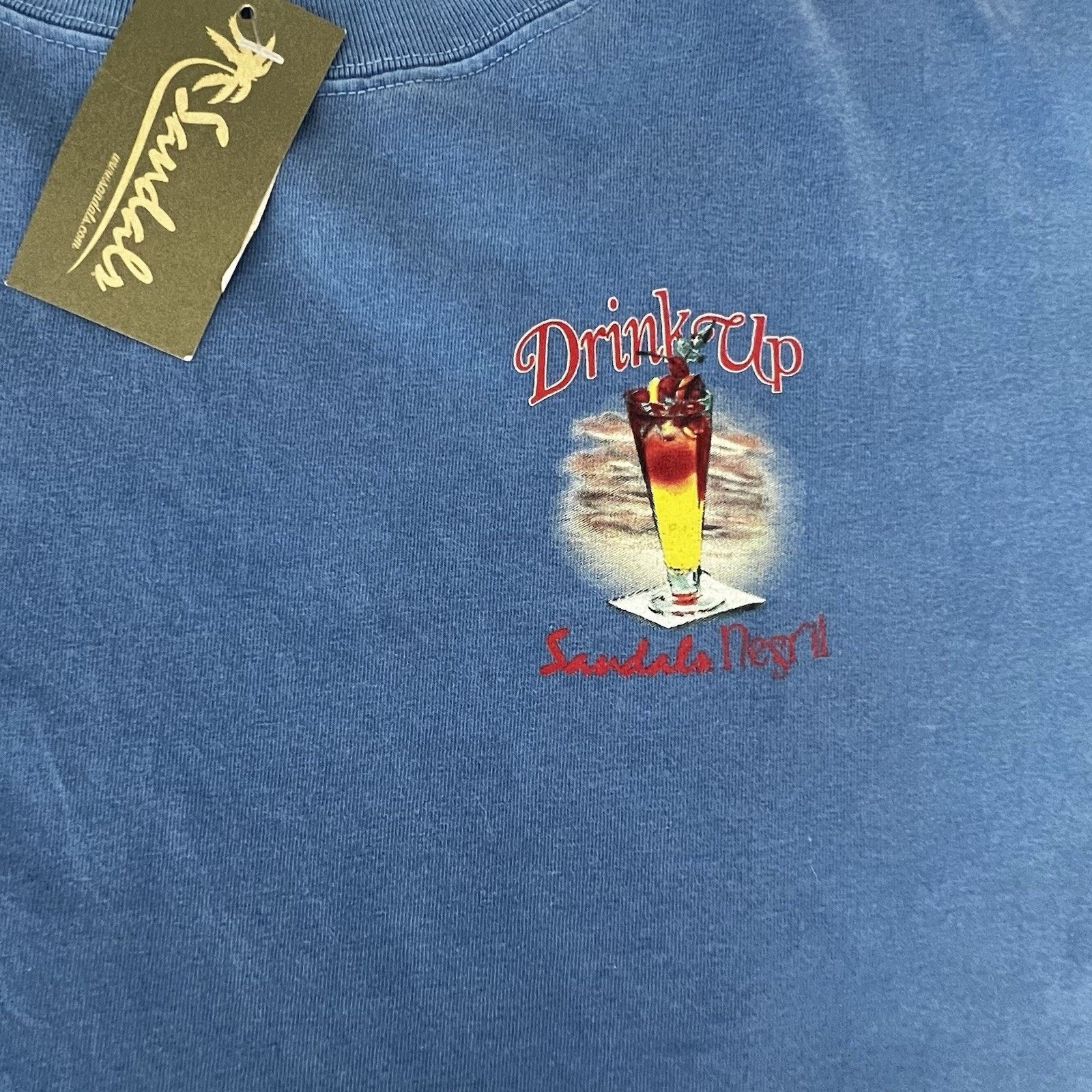 Other Sandals Negril Jamaica 5 O’Clock Somewhere T Shirt LG NWT Size US L / EU 52-54 / 3 - 8 Thumbnail