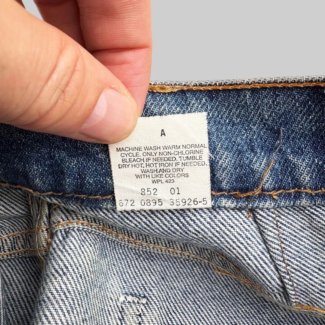 Levi's Levi’s 505 1990 90s Vintage W32 L30 USA Made Denim Jeans Size US 32 / EU 48 - 6 Thumbnail
