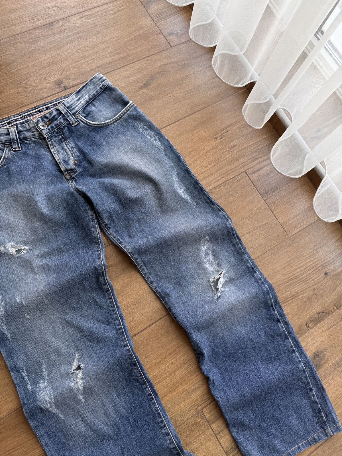 Dolce & Gabbana × Vintage Vintage Dolce & Gabbana Winner Luxury Japanese Denim Jeans Size US 31 - 13 Thumbnail