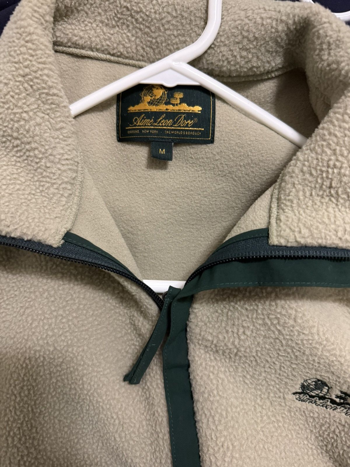 Aime Leon Dore MEDIUM UNISPHERE QUARTER ZIP FLEECE PULLOVER Size US M / EU 48-50 / 2 - 7 Thumbnail
