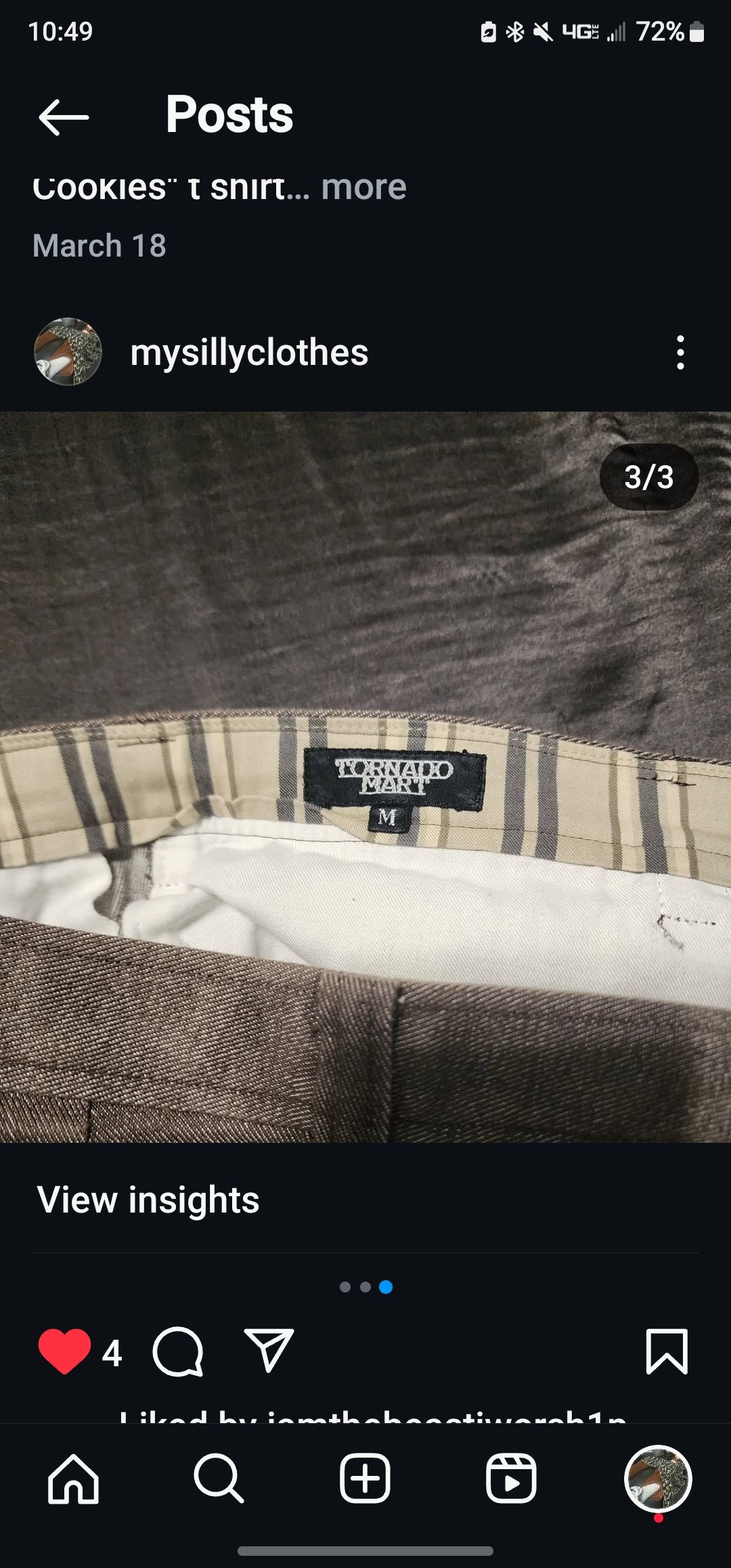 Tornado Mart Tornado mart flared formal pants Size US 30 / EU 46 - 3 Thumbnail