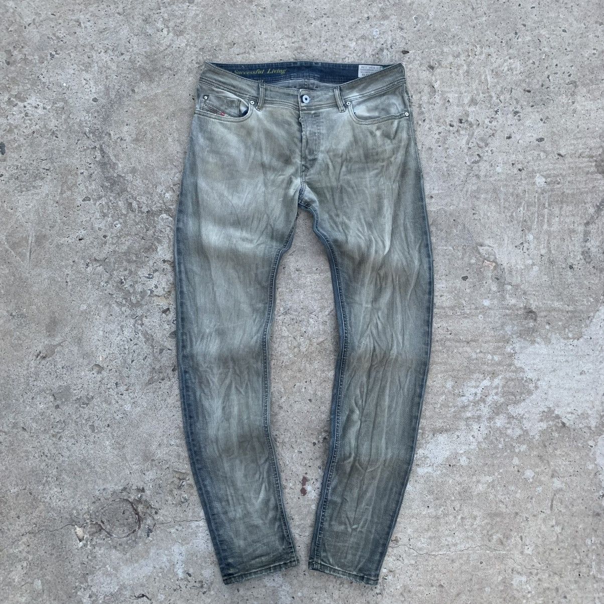 Diesel Vintage Japanese Style Diesel Sleenker Jeans W34xL32 Y2K Size US 34 / EU 50 - 1 Thumbnail