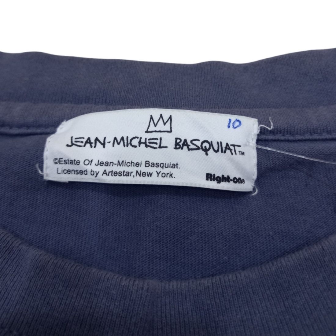 Designer × Jean-Michel Basquiat Vintage Jean Michel Basquiat Sugar Ray Robinson Backhit L/S Size US L / EU 52-54 / 3 - 5 Thumbnail