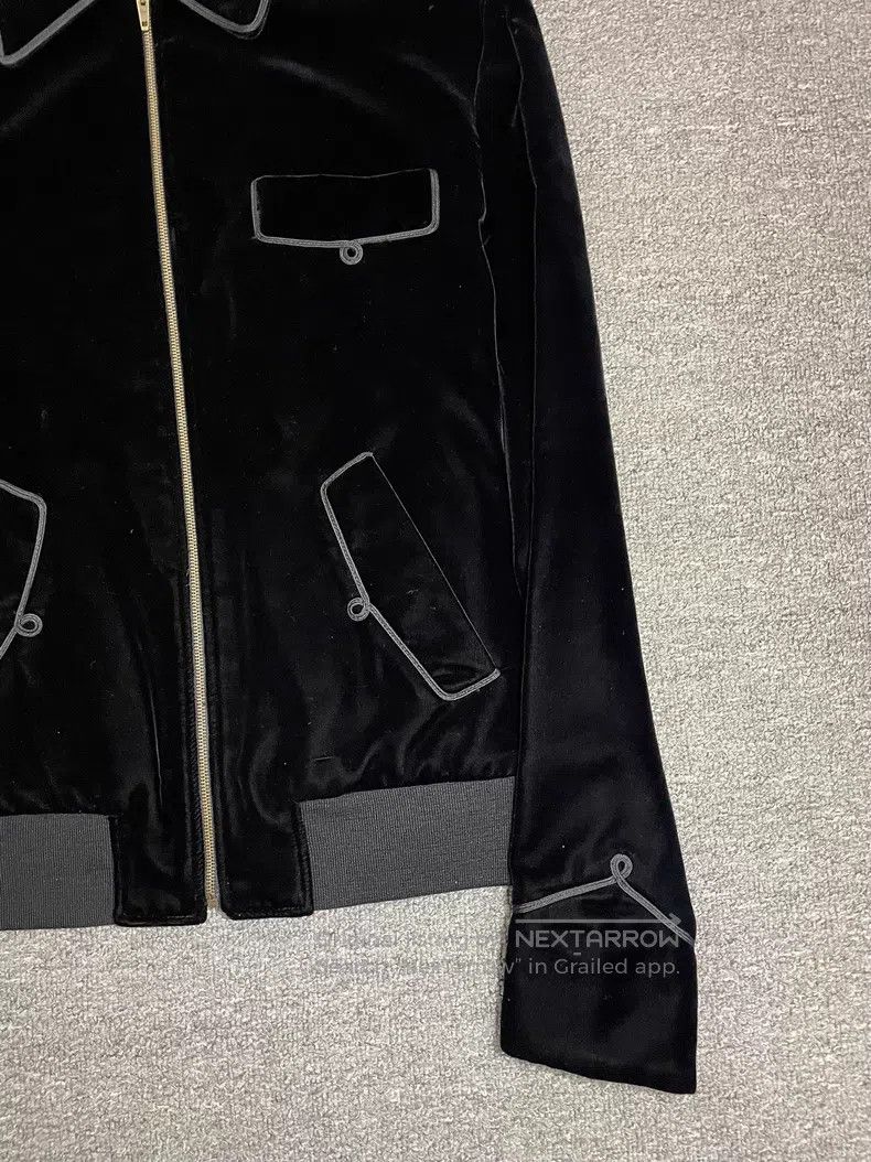 Saint Laurent Paris Saint Laurent Paris Black Velvet Court Jacket Size US S / EU 44-46 / 1 - 3 Thumbnail