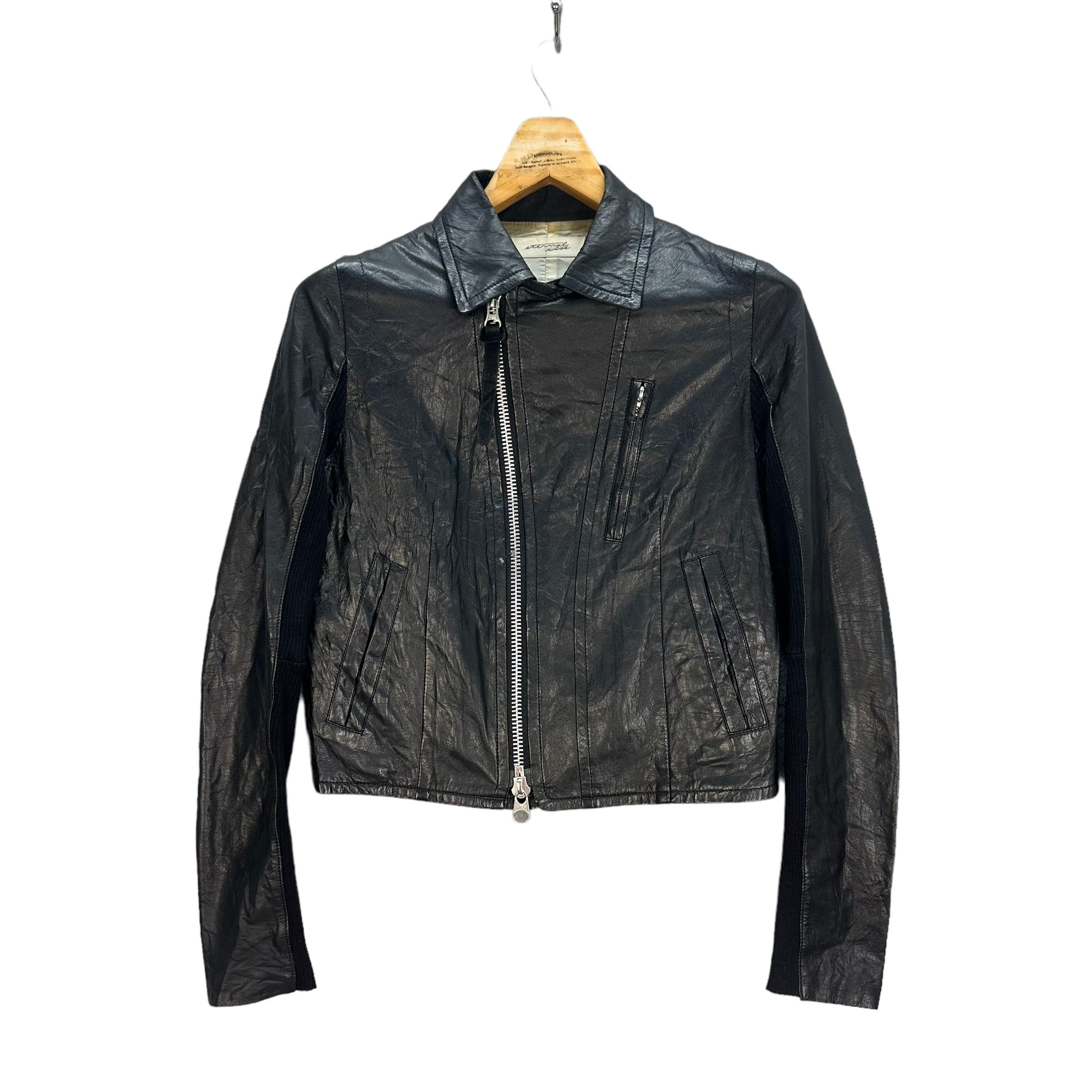 Eternal ETERNAL RISE DERLEATHER HYBRID CROPPED JACKET #7859-185 Size XS / US 0-2 / IT 36-38 - 1 Thumbnail