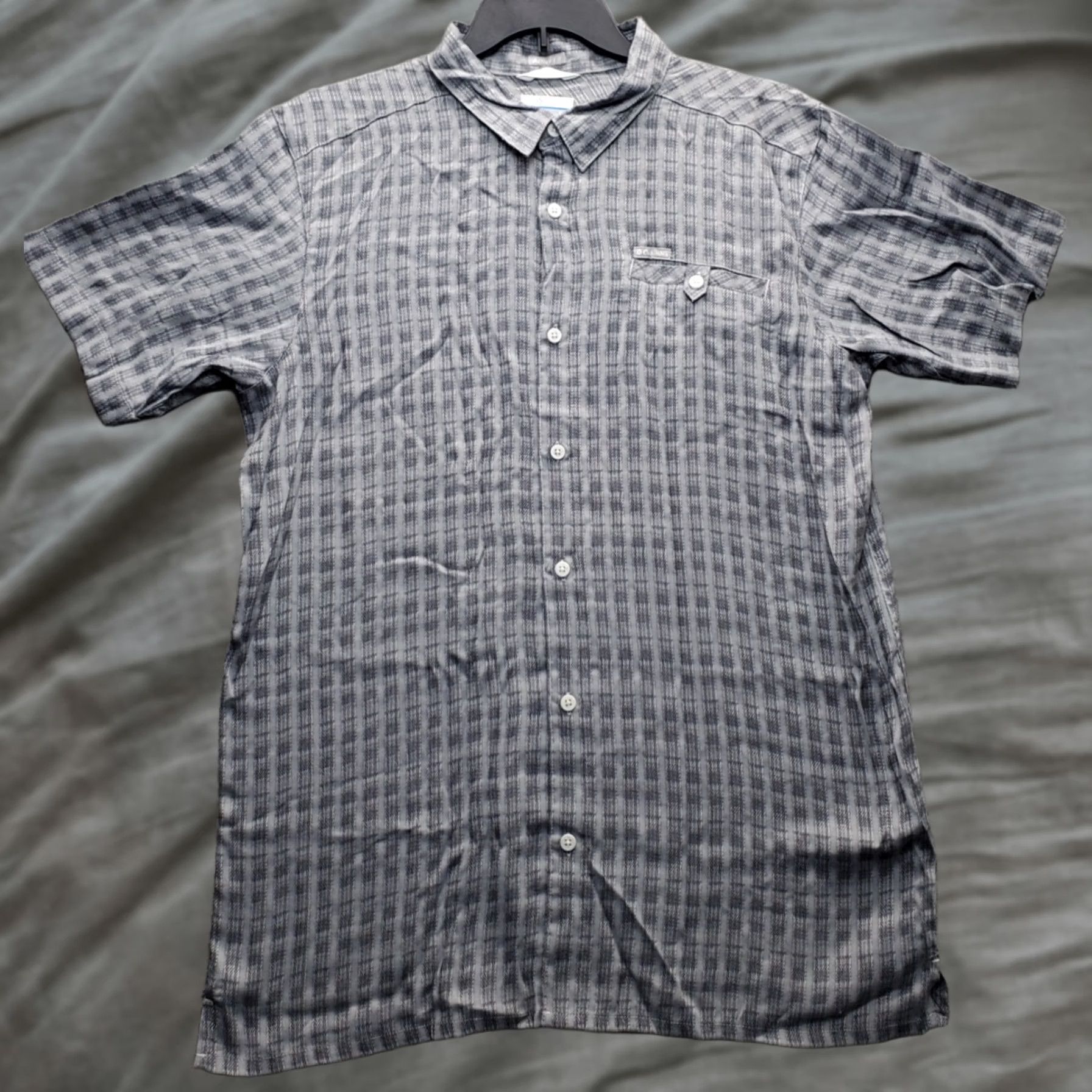 Vintage Columbia Mens XL Button-Up Shirt Striped Collared Pocketed Active Fit Size US XL / EU 56 / 4 - 1 Thumbnail