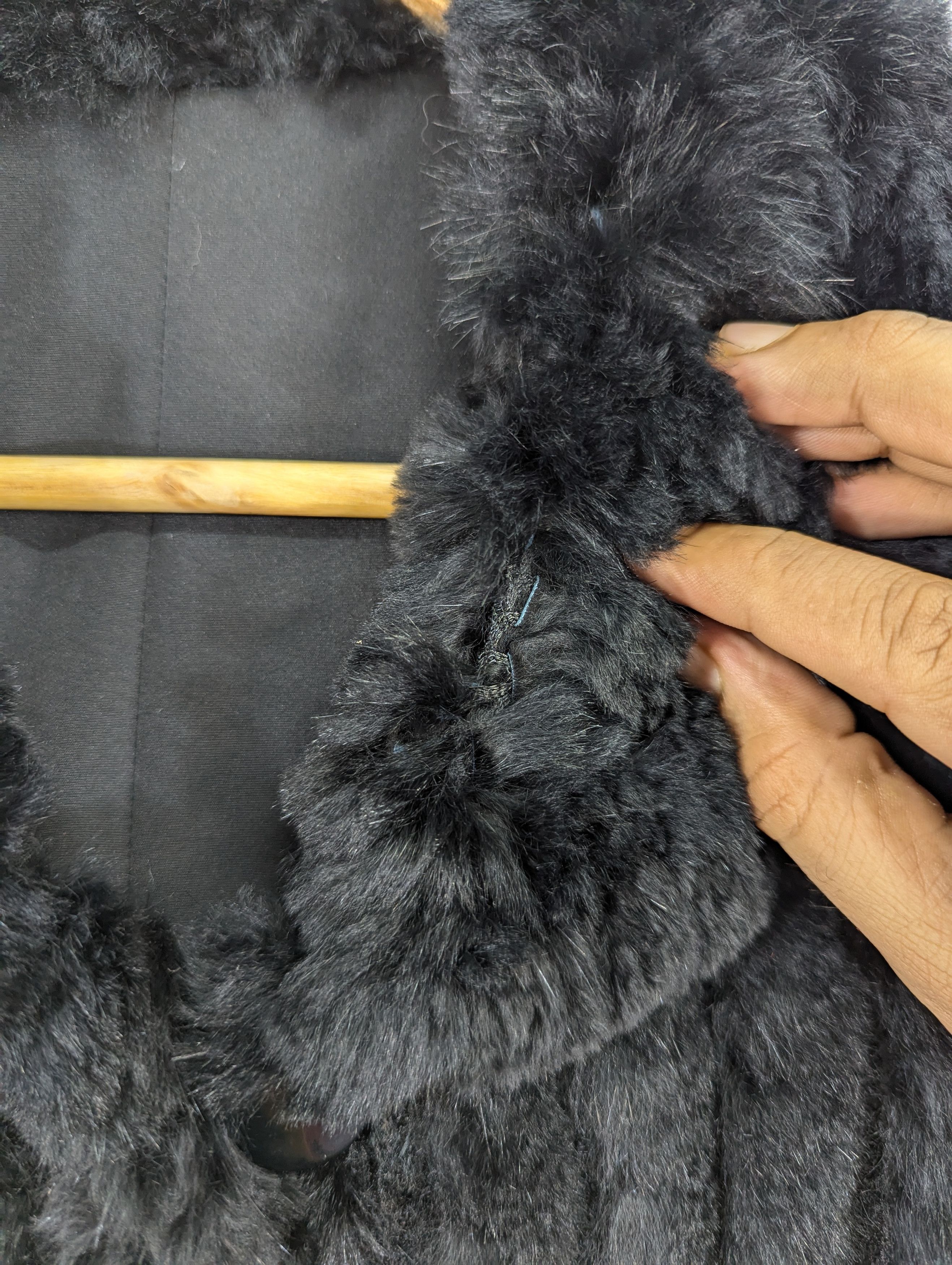 Japanese Brand Unbrand Mink Fur Rabbit Reversible Sleeveless Jacket Size M / US 6-8 / IT 42-44 - 10 Thumbnail