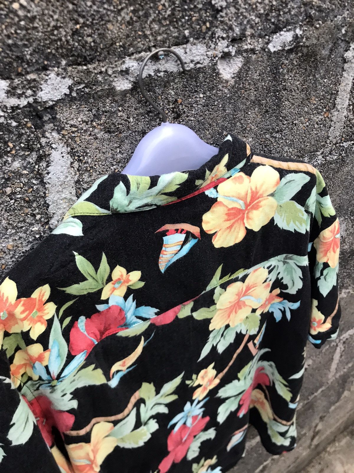 Caribbean ⚡️Vintage Caribbean Joe Button Hawaii Short Sleeve Size L / US 10 / IT 46 - 13 Thumbnail