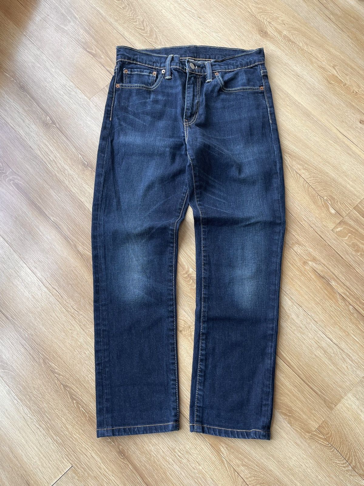 Levi's Levi's 511 Slim Fit Blue Denim Jeans Dark Wash Classic Size US 31 - 10 Thumbnail