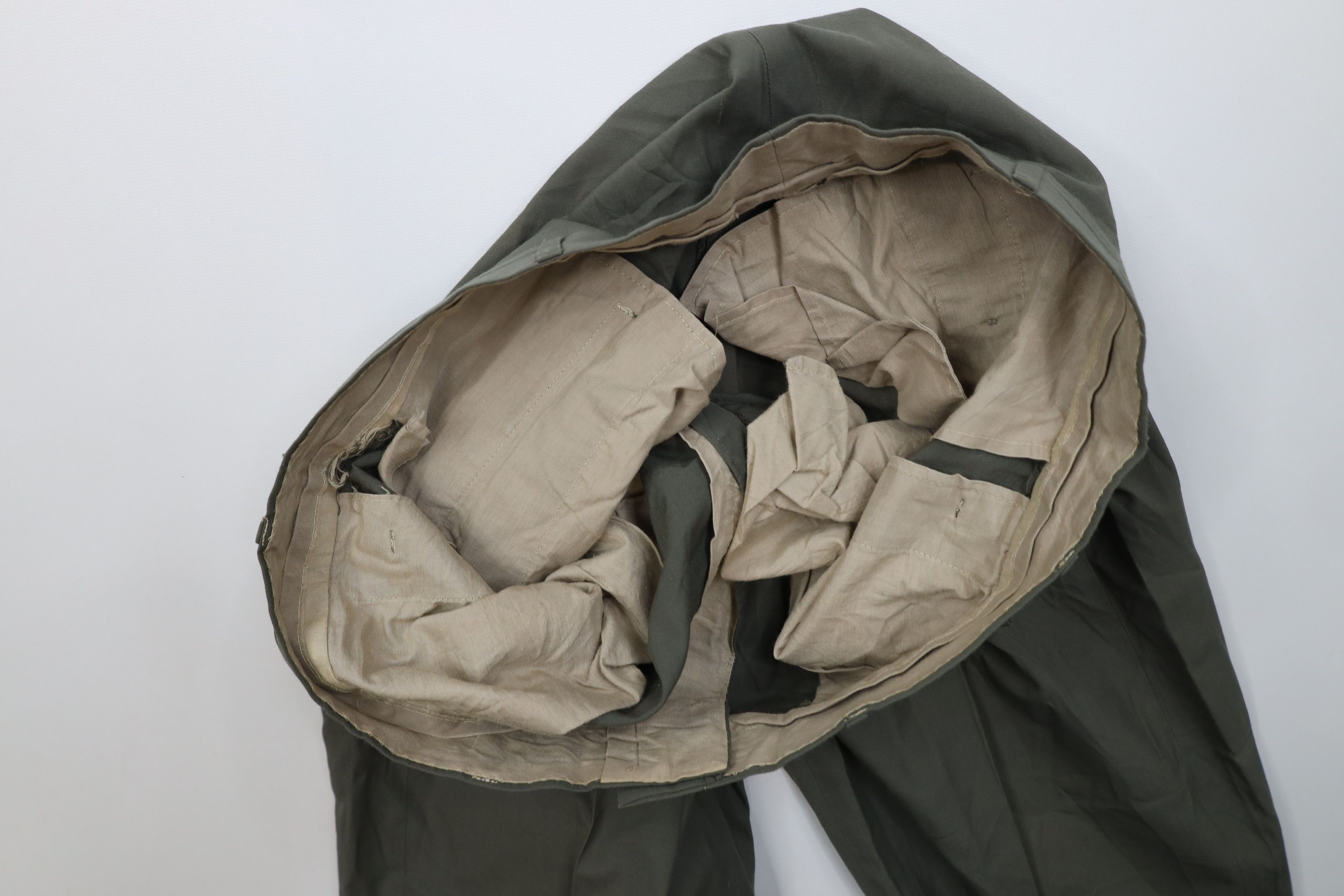 Vintage Vintage 50s Streetwear Lightweight Chino Pants Green USA Size US 34 / EU 50 - 7 Thumbnail