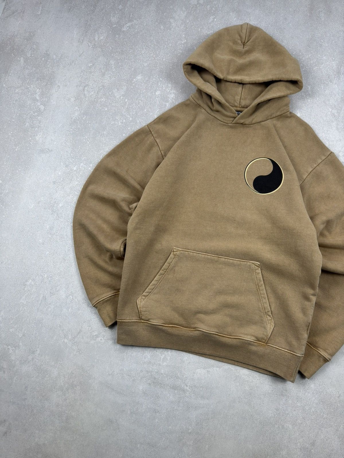 Stussy Stussy x Our Legacy Shadow Pigment Dyed Desert Hoodie USA Size US M / EU 48-50 / 2 - 2 Thumbnail