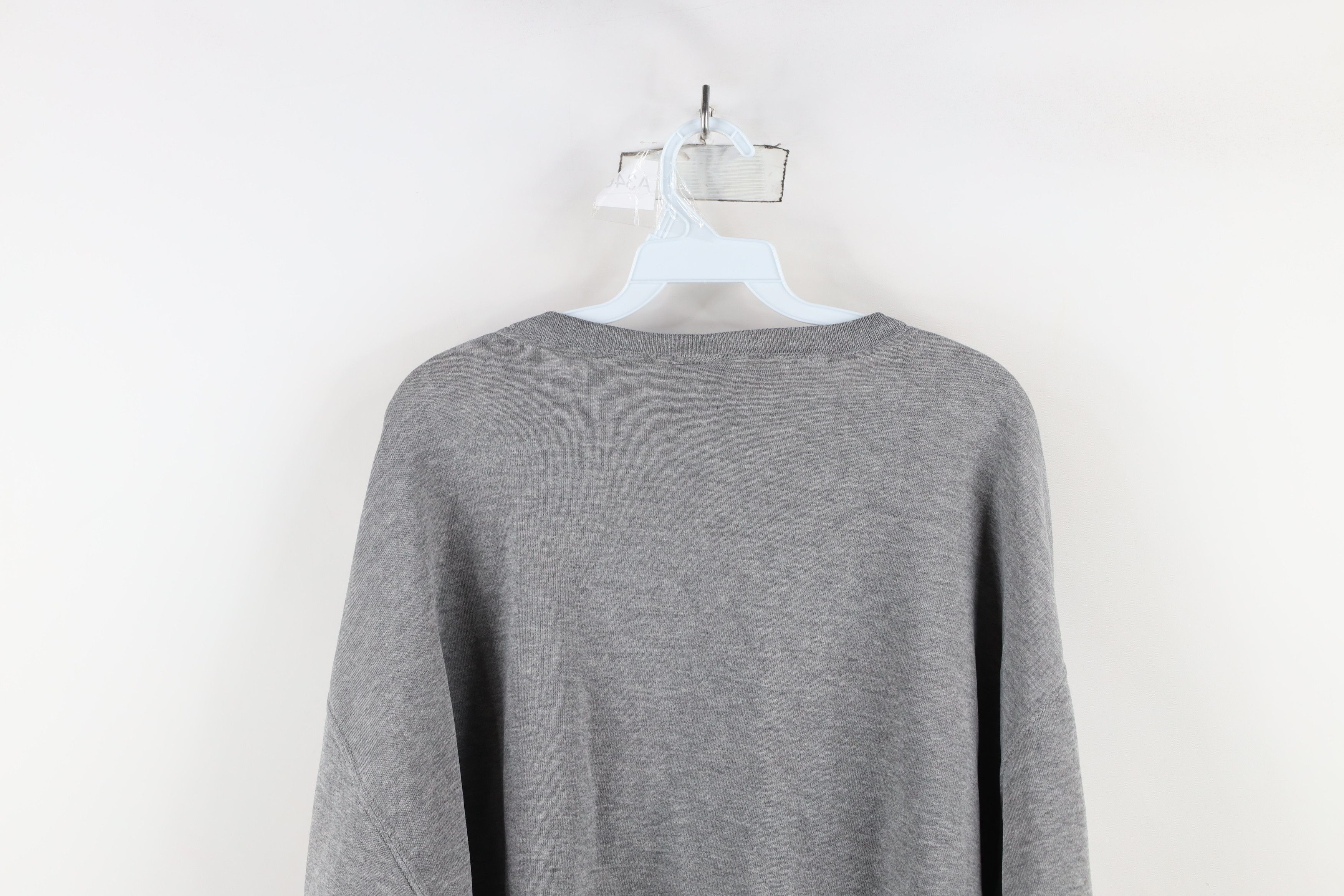 Russell Athletic × Vintage Vintage 90s Russell Athletic Blank Crewneck Sweatshirt Gray Size US XL / EU 56 / 4 - 13 Thumbnail