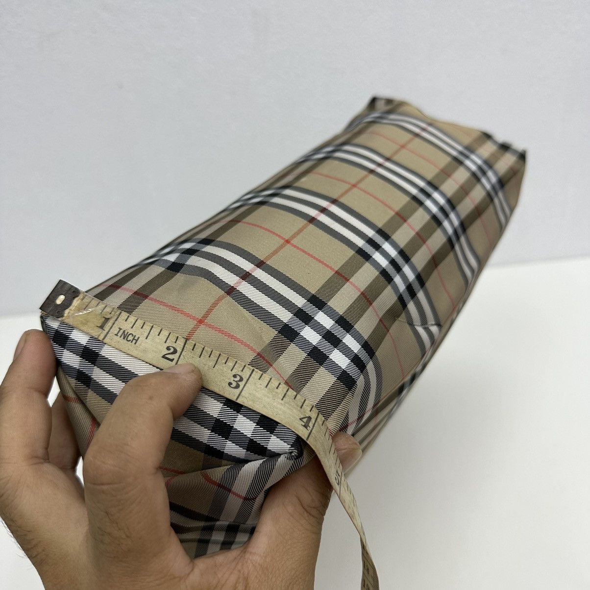 Burberry ‼️YES‼️ AUTHENTIC BURBERRY LONDON NOVA CHECK CARRY TOTE BAG Size ONE SIZE - 15 Thumbnail