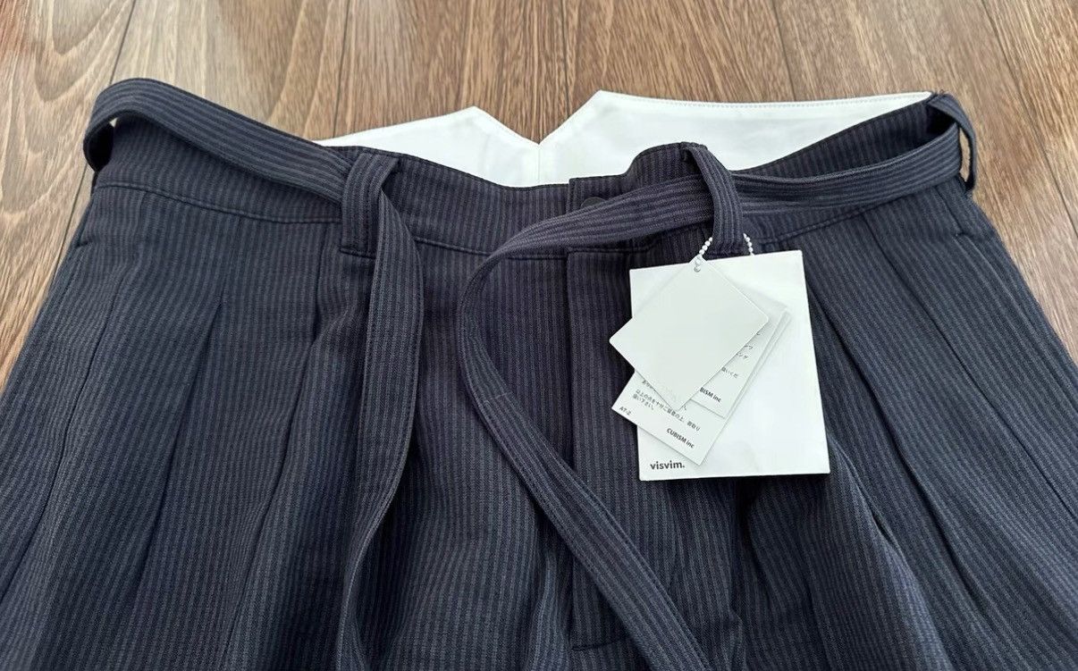 Visvim VISVIM HAKAMA PANTS STRIPE (WASHI YARN) Size US 38 / EU 54 - 4 Thumbnail