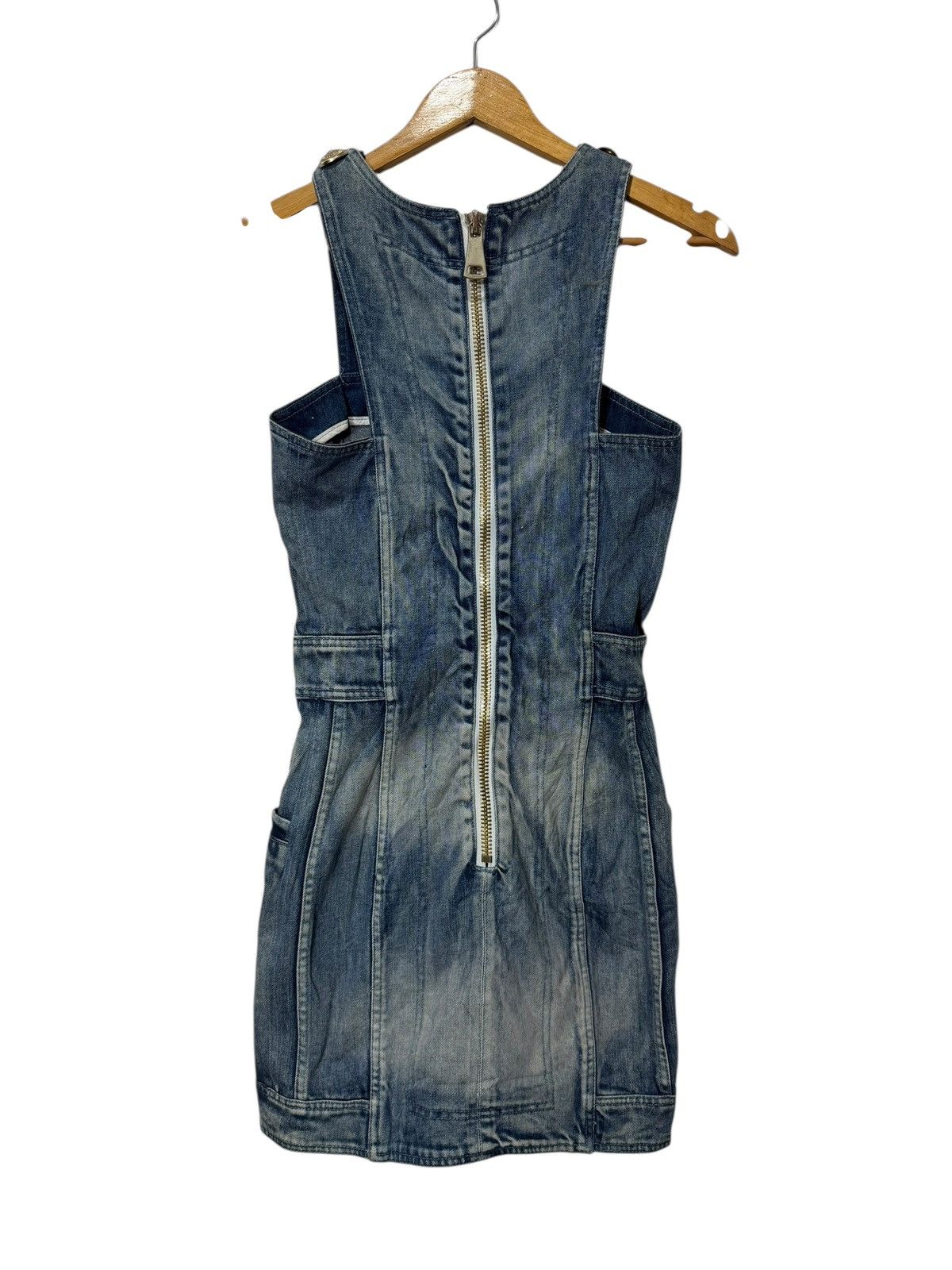 Balmain Balmain mini denim dress Size ONE SIZE - 3 Thumbnail