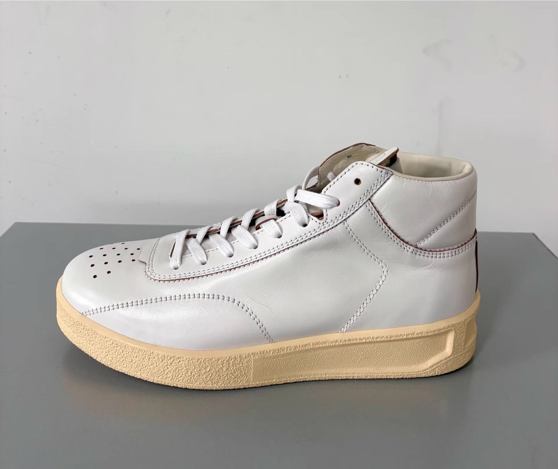 Jil Sander Jil Sander Men's High-Top Sneakers Ｑ21 Size US 7 / EU 40 - 2 Thumbnail