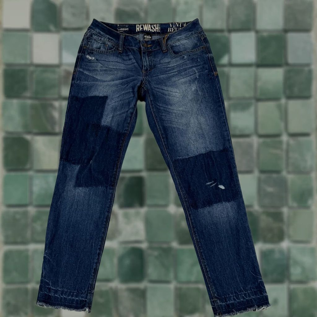 Vintage VINTAGE REWASH Jeans? Size 28" / US 6 / IT 42 - 1 Thumbnail