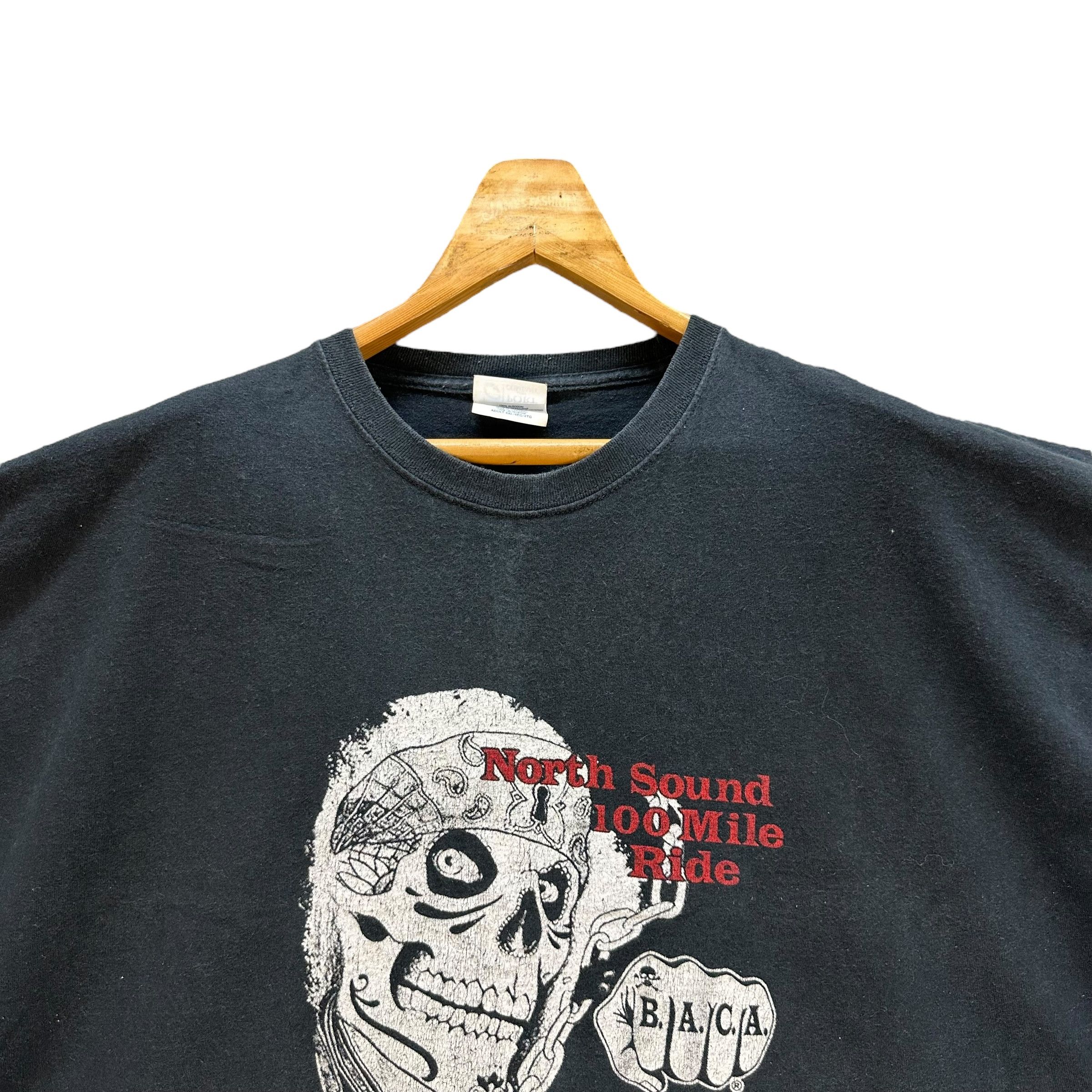 Japanese Brand VINTAGE PORT& COMPANY Skull Big Logo Tees #A6-0144 Size US XXL / EU 58 / 5 - 3 Thumbnail