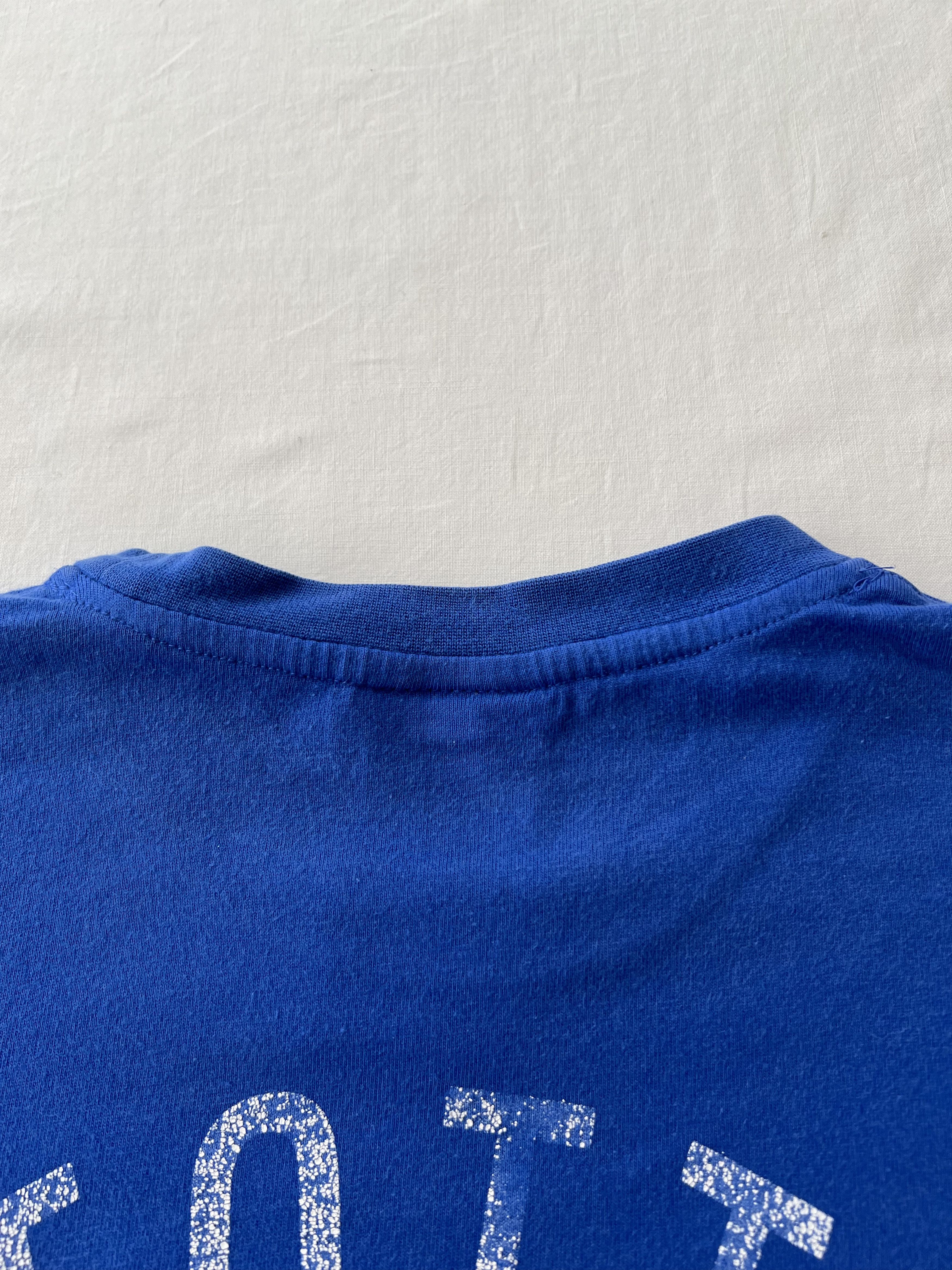 Nike Vintage 2000s Nike Italia Italy Totti #10 Blue T-shirt Size US M / EU 48-50 / 2 - 10 Thumbnail