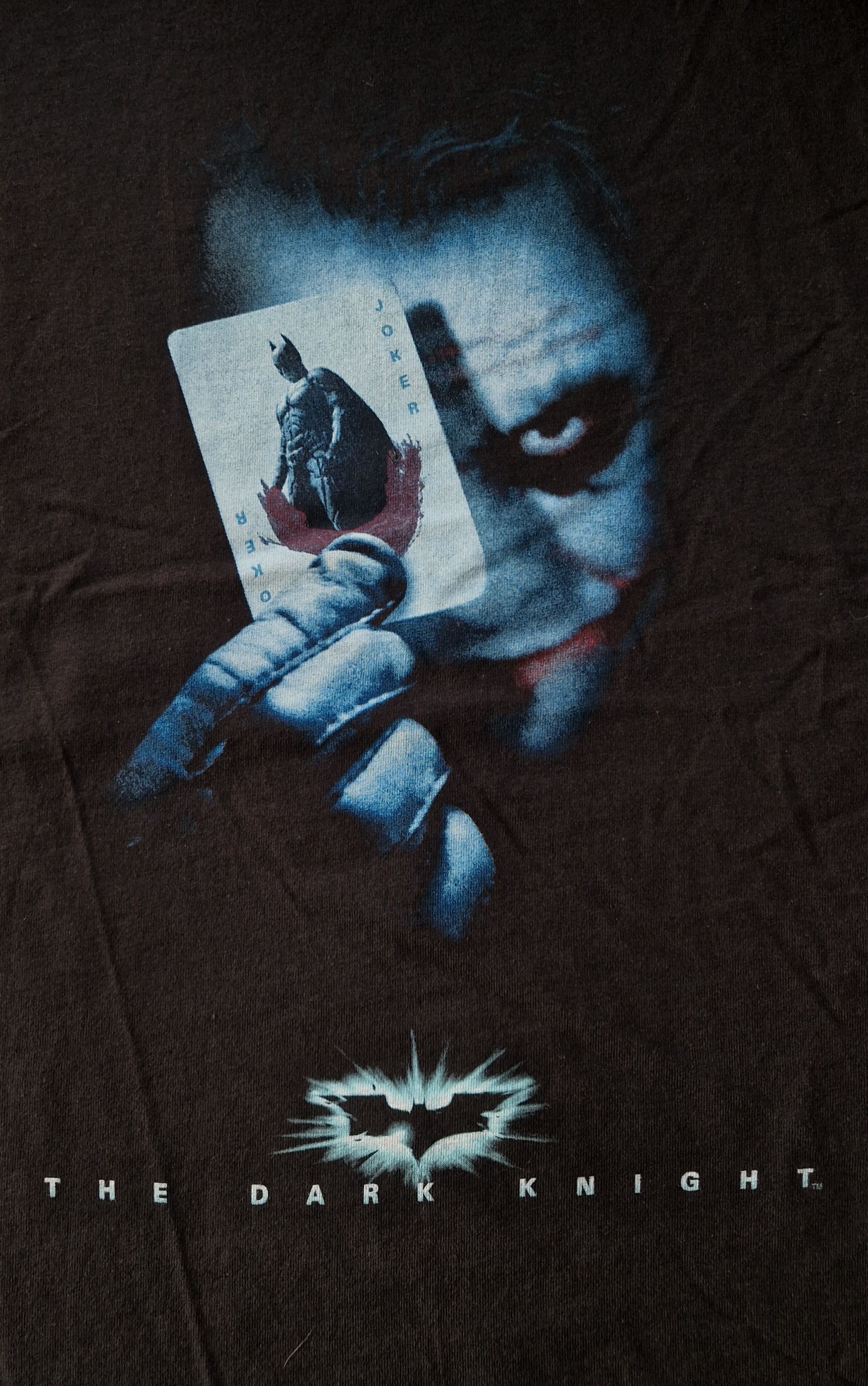 DC Comics Batman The Dark Knight Dc 2008 Joker T-shirt NWT Size US XL / EU 56 / 4 - 2 Thumbnail