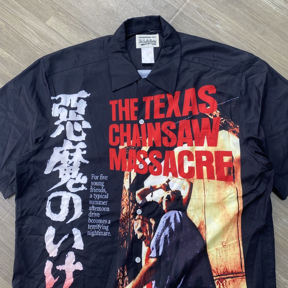 Wacko Maria Wacko Maria Black 'The Texas Chainsaw Massacre' Shirt Size US L / EU 52-54 / 3 - 3 Thumbnail