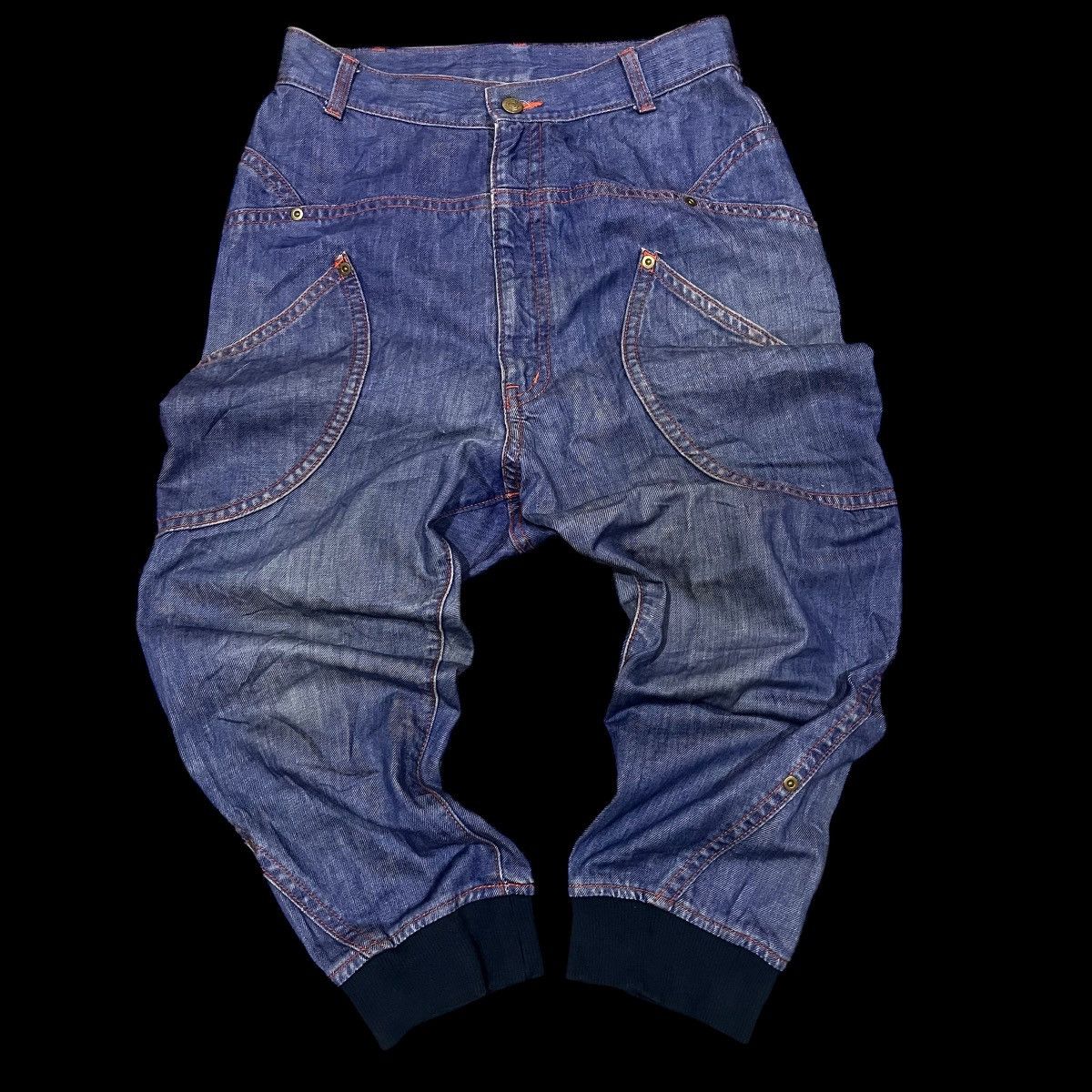 Issey Miyake Crotch crop pants Size US 30 / EU 46 - 1 Thumbnail